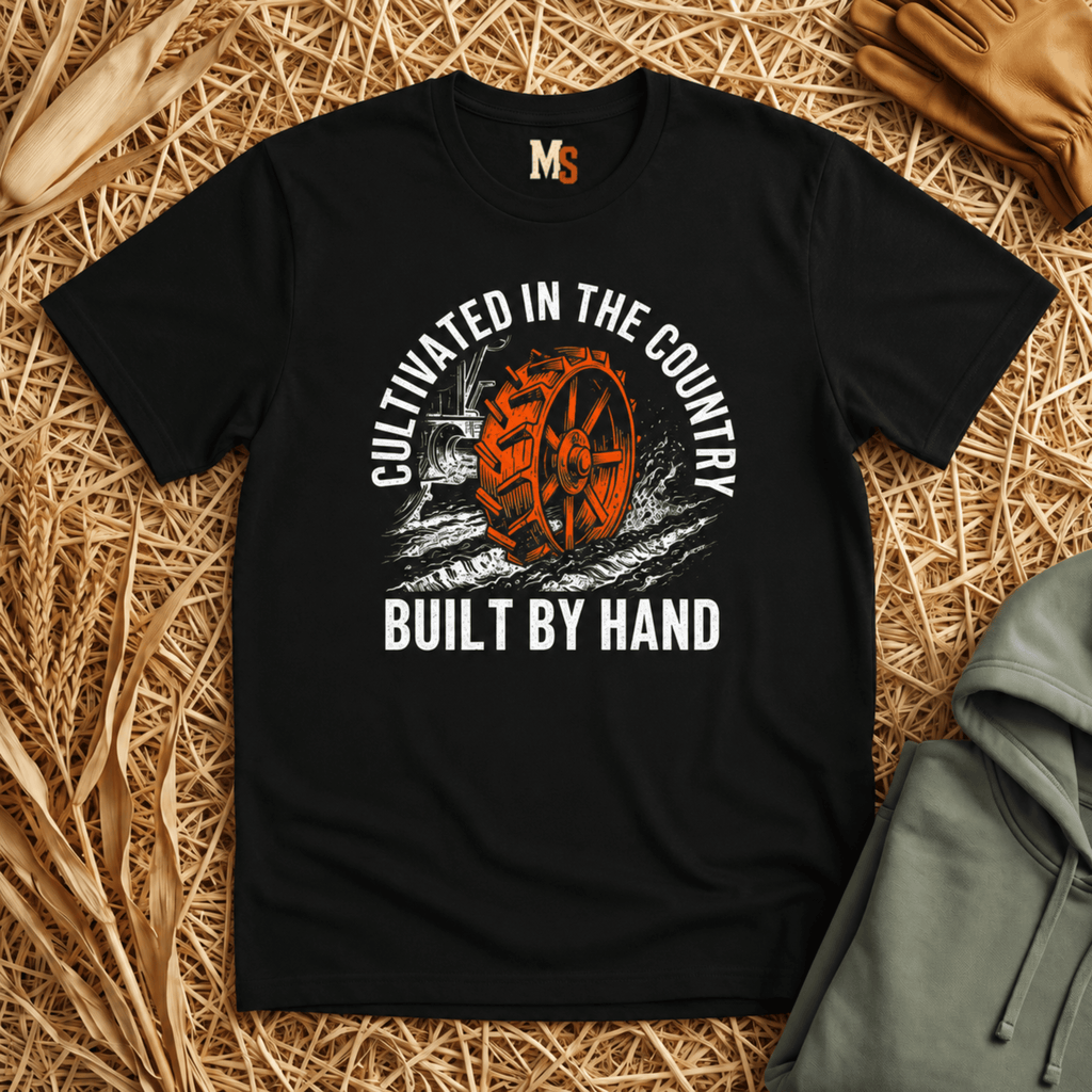 Cultivated in the Country — Built by Hand Vintage Tractor Tee