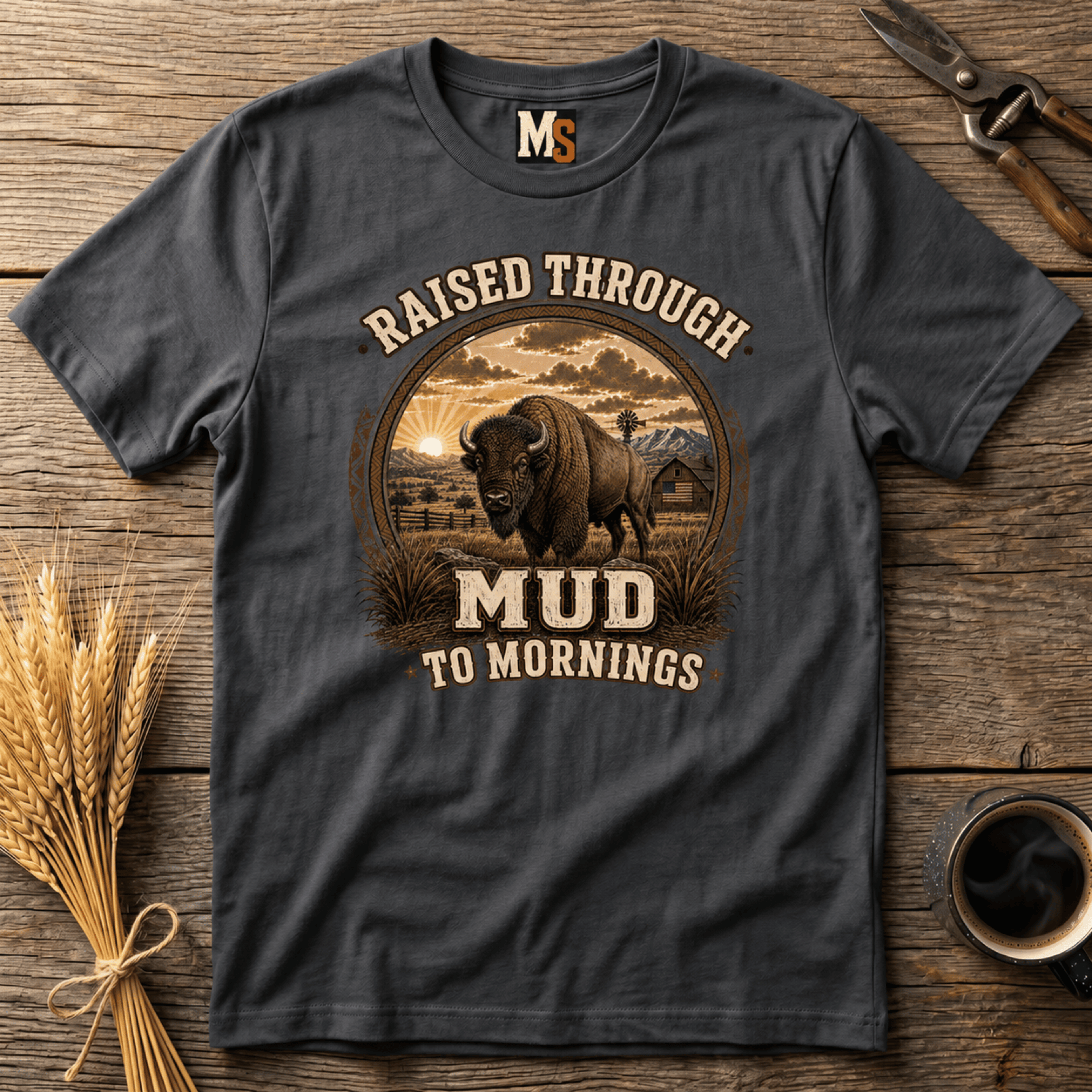 Raised through Mud to Mornings T-shirt