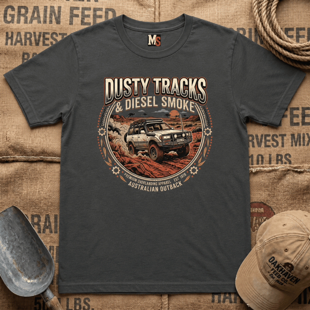 Dusty Tracks & Diesel Smoke T-shirt