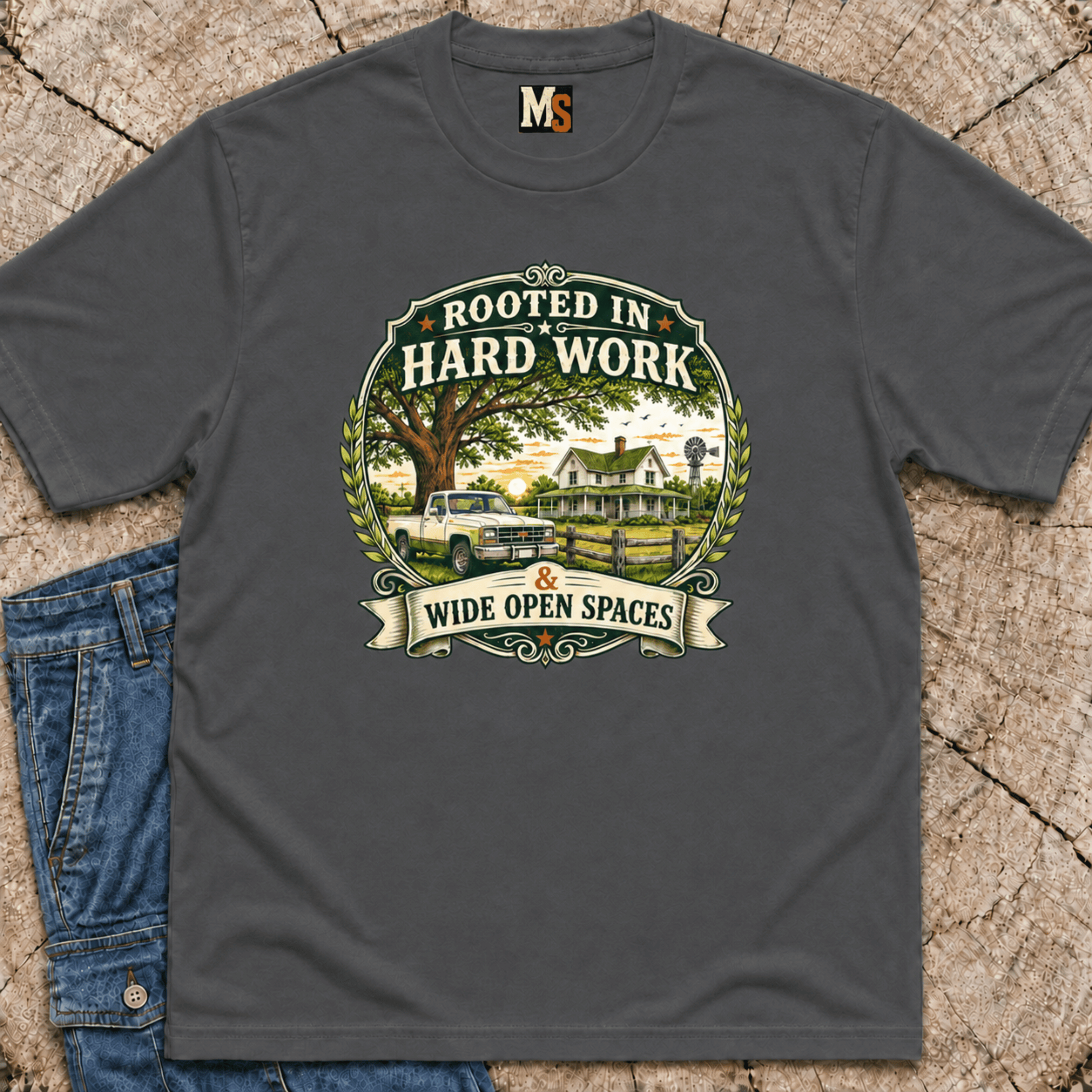 Rooted in hard work T-shirt
