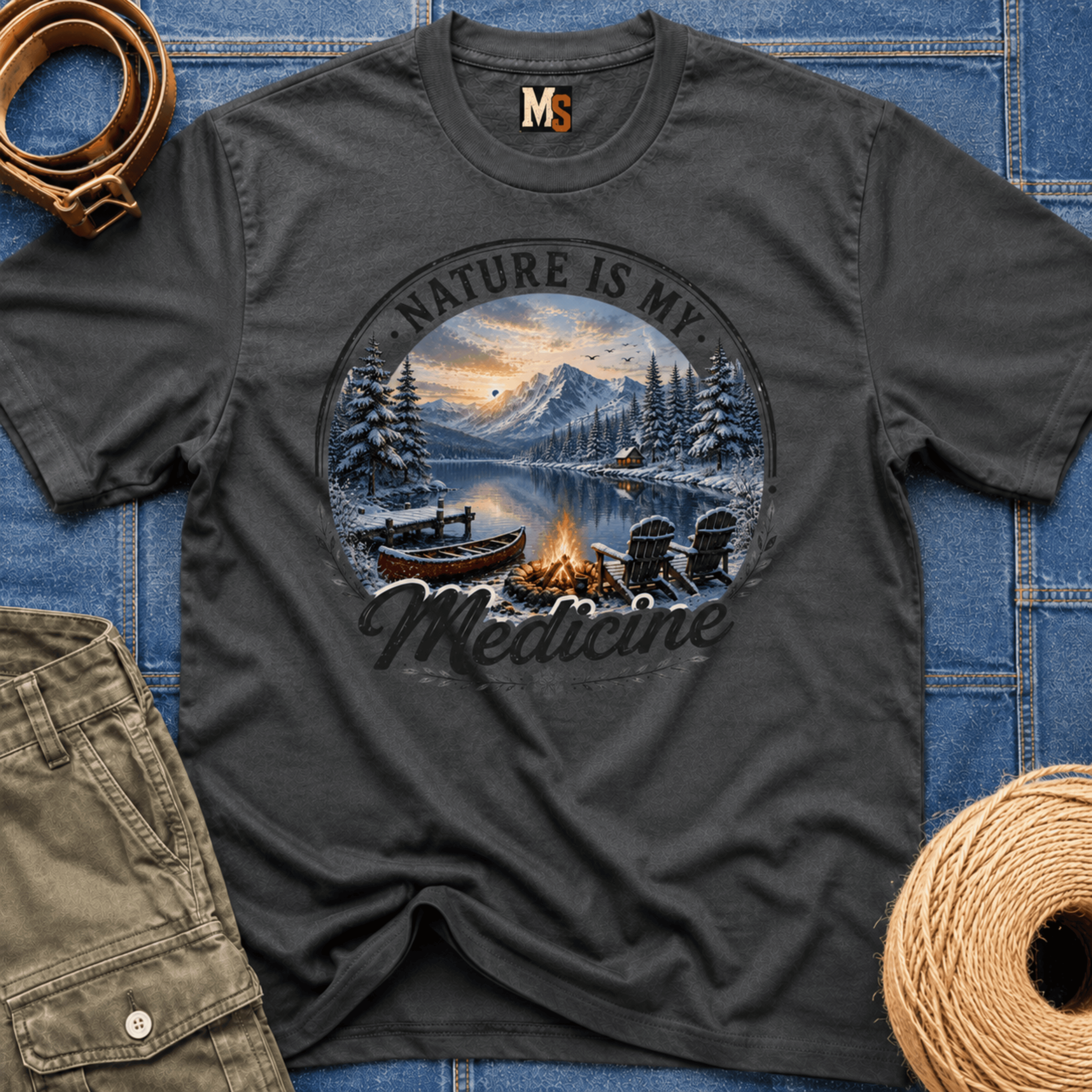 Nature is my Medicine - Winter T-shirt