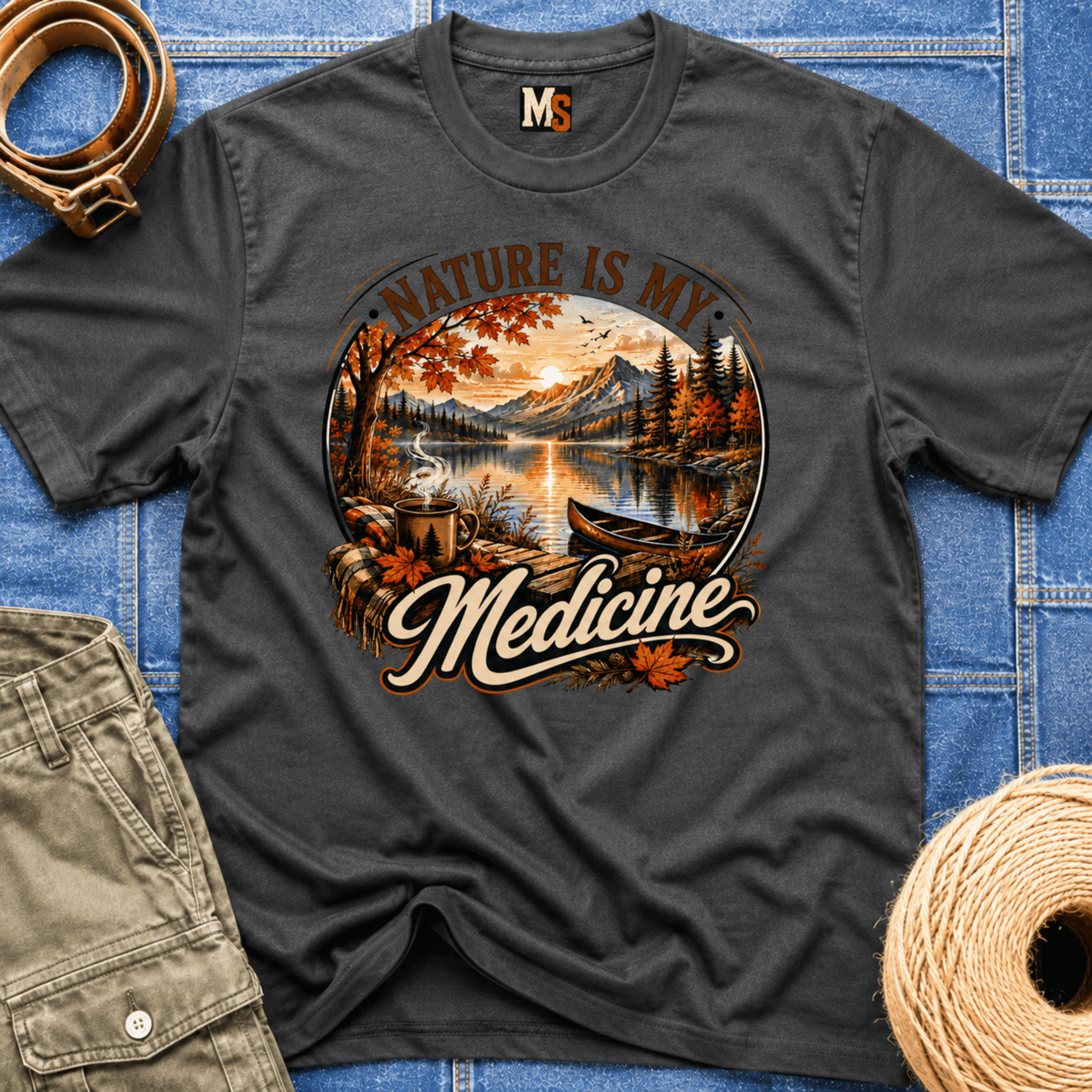 Nature is my Medicine - Fall T-shirt