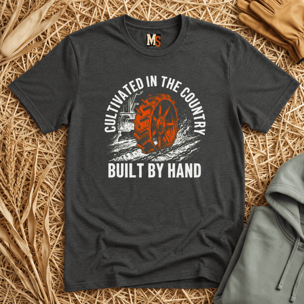 Cultivated in the Country — Built by Hand Vintage Tractor Tee