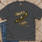 My Boots caked in mud, my soul running free T-shirt