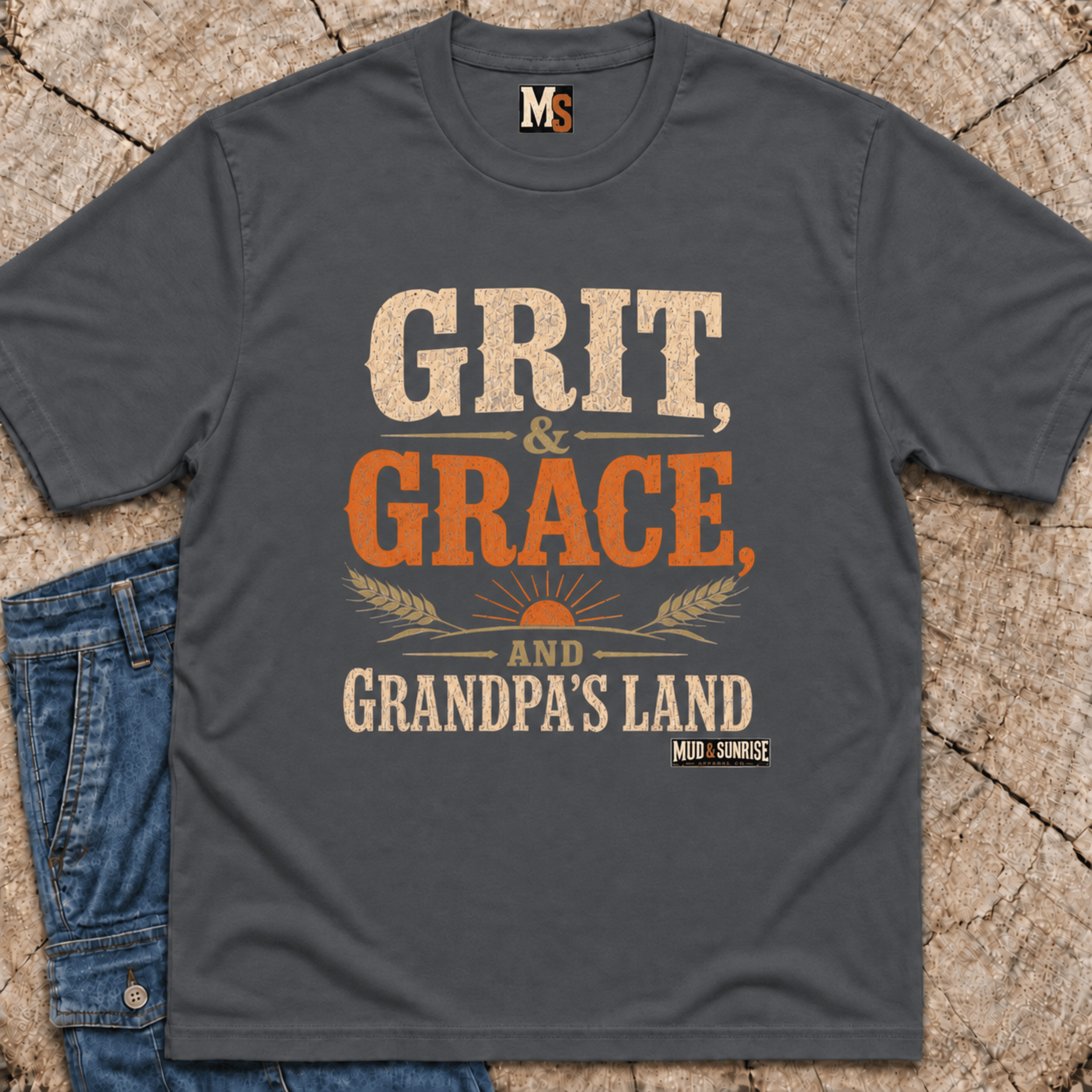 Grit & Grace and Grandpa's Land T-shirt
