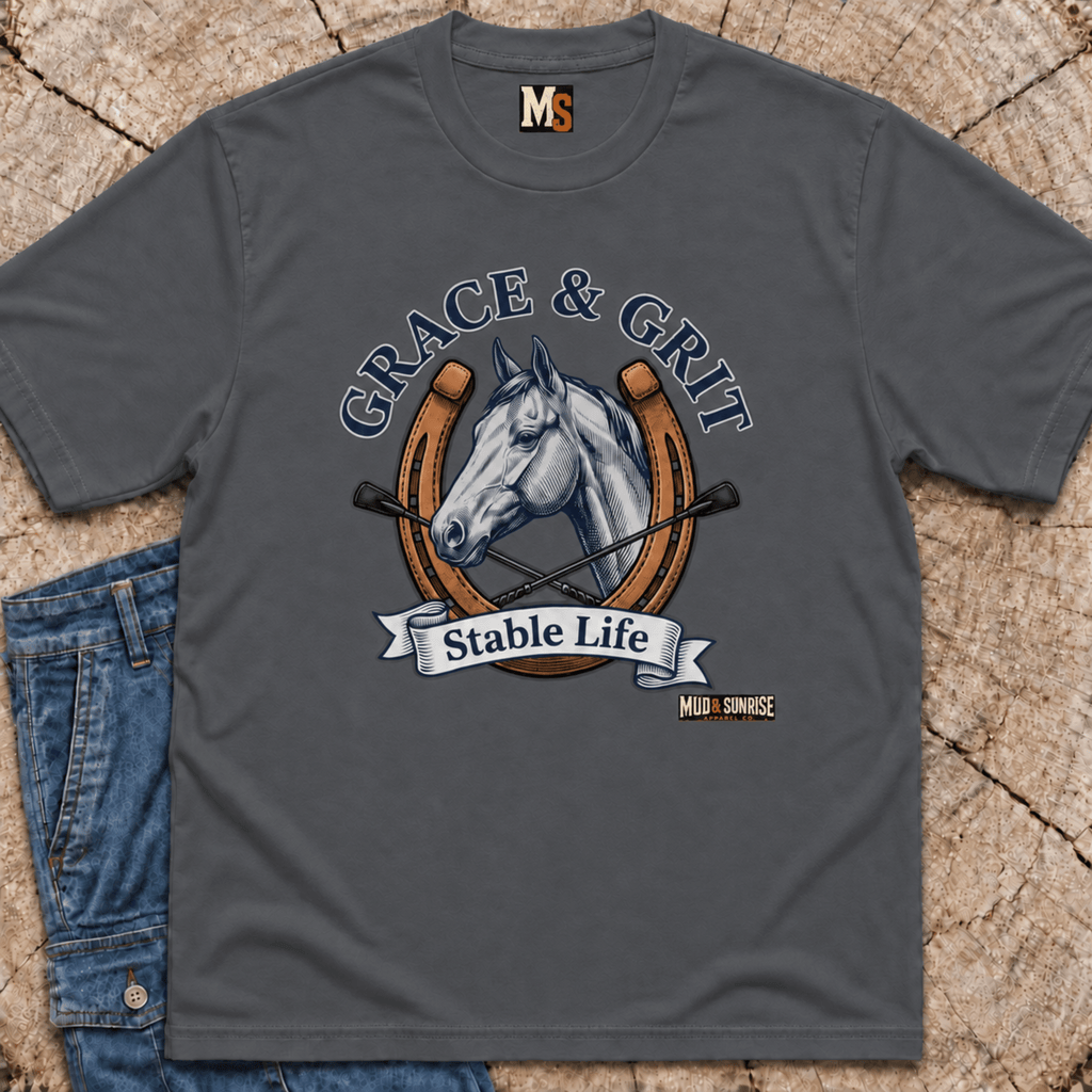 Grace & Grit - stable life T-shirt