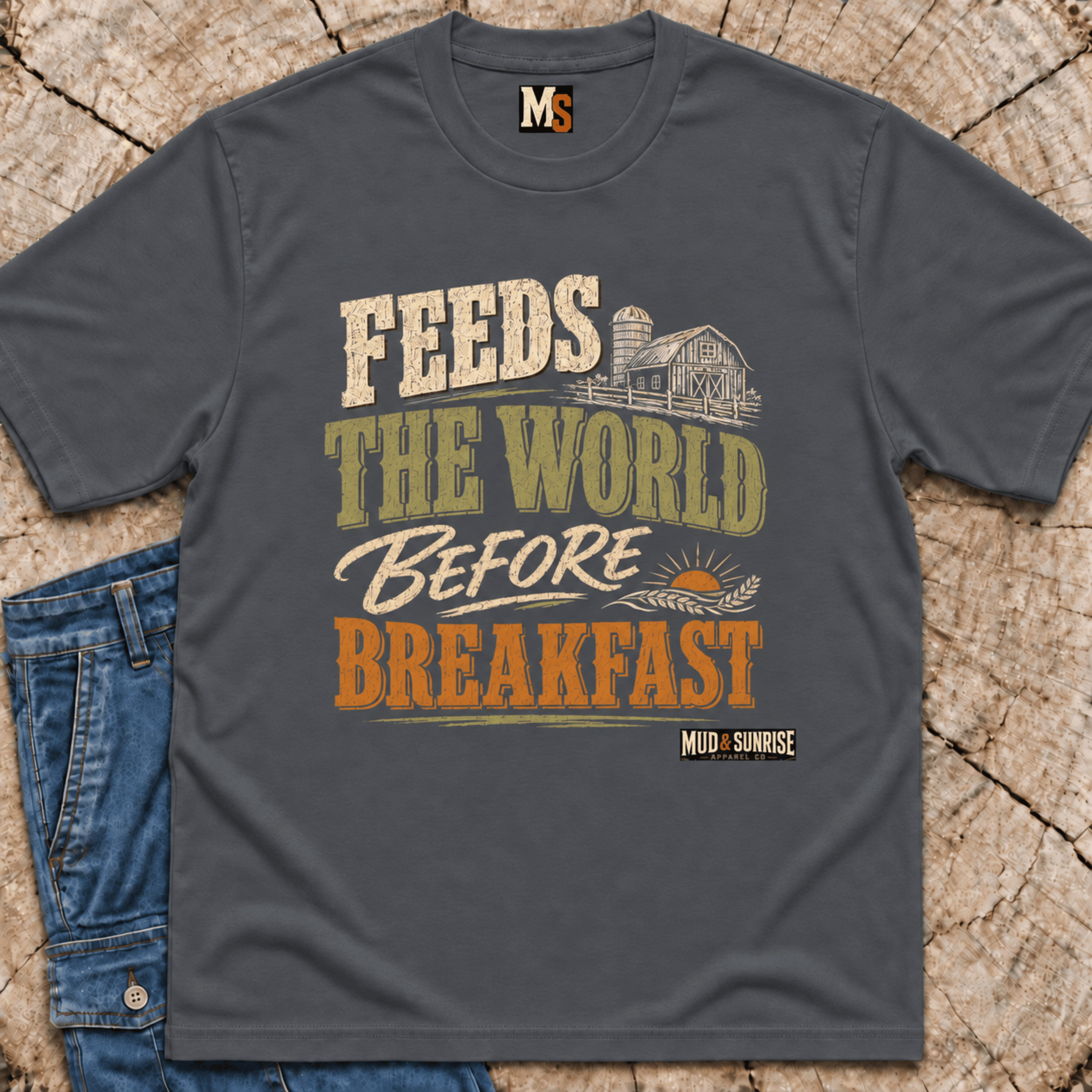 Feeds the World Before Breakfast T-shirt