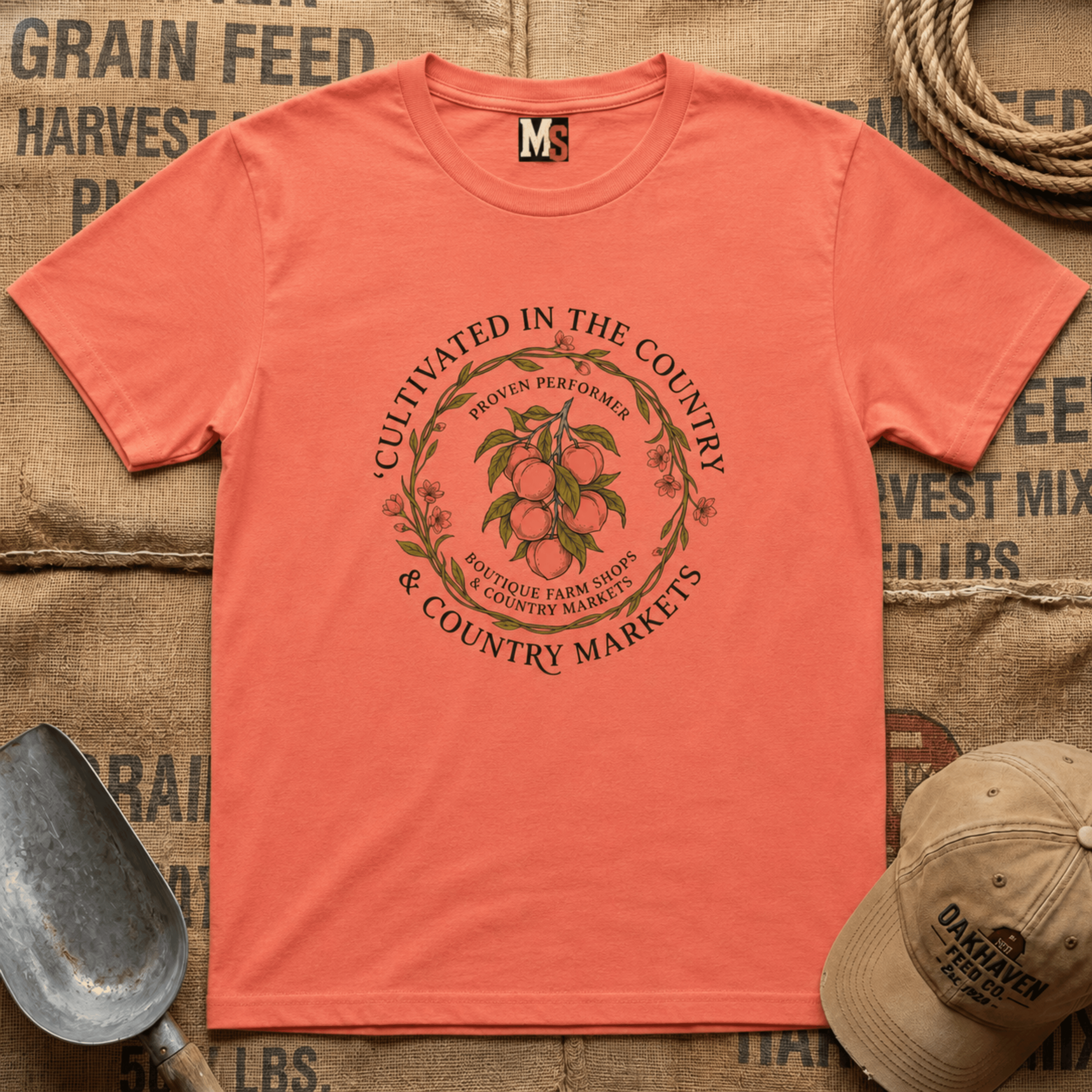 Cultivated in the country & Country Markets T-shirt