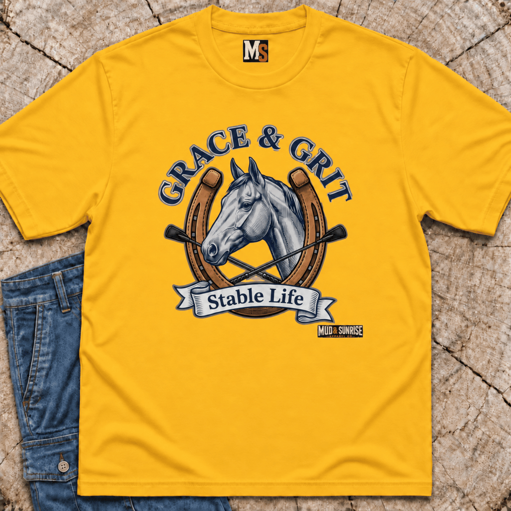 Grace & Grit - stable life T-shirt