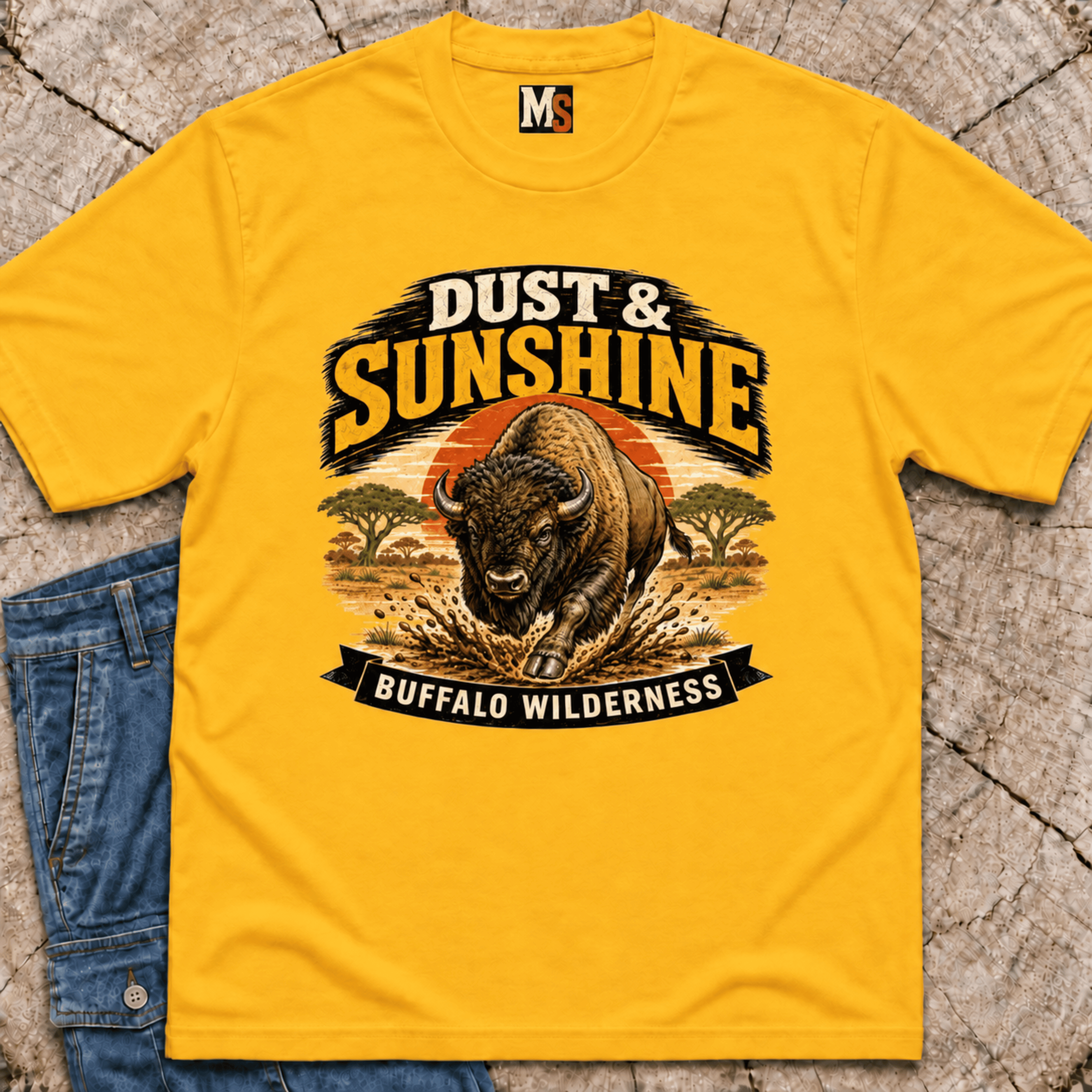 Dust & Sunshine - Buffalo Wilderness T-shirt