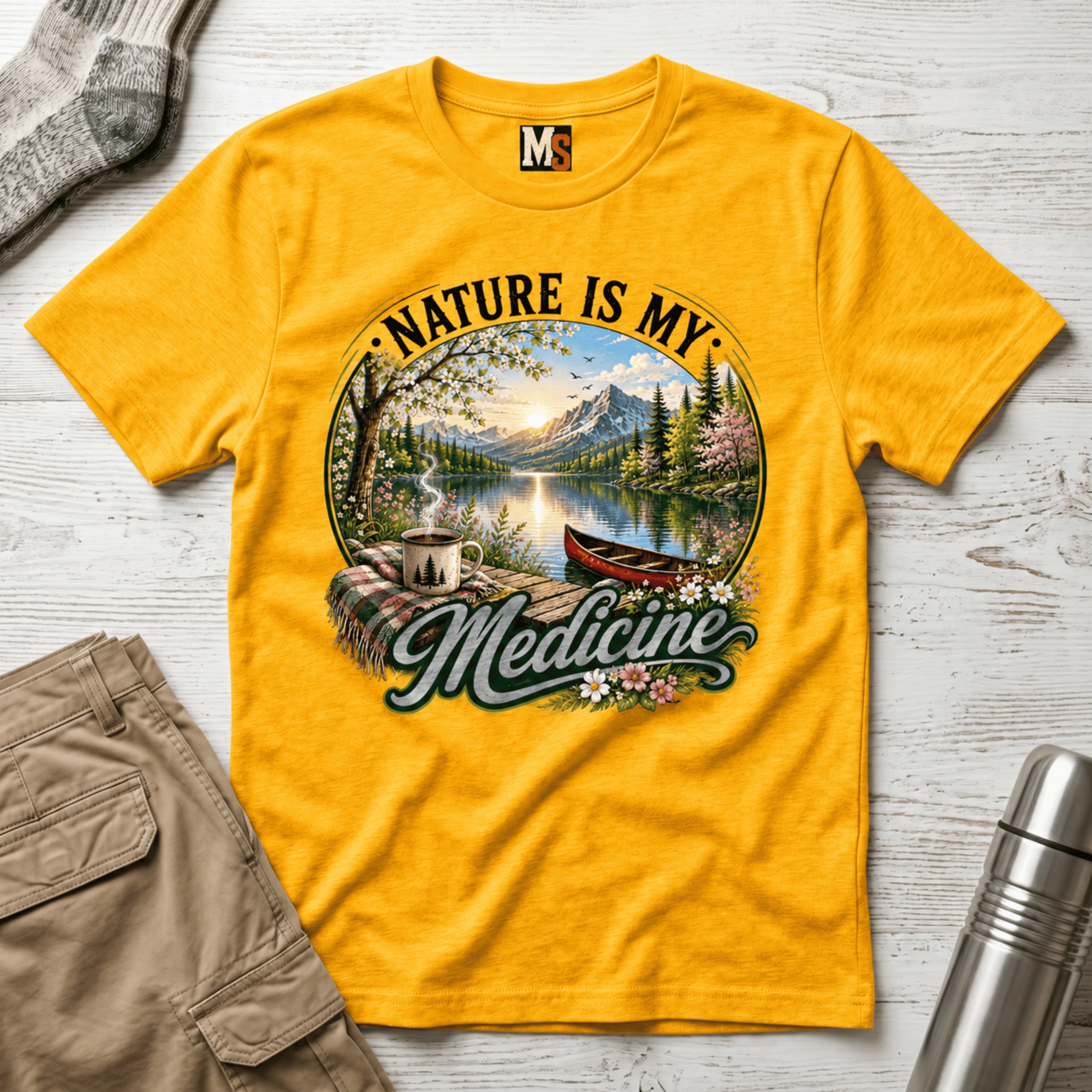 Nature is my medicine - Spring T-shirt