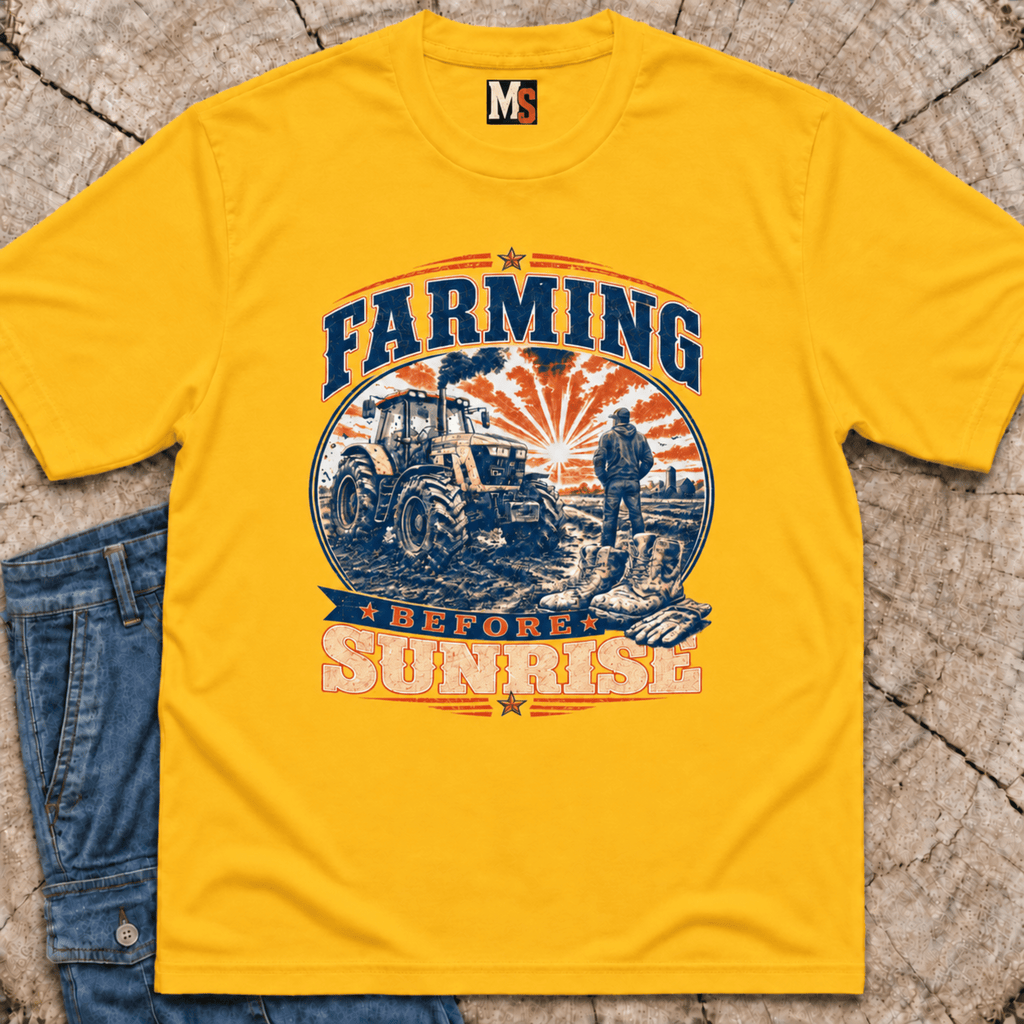 Farming before Sunrise T-Shirt