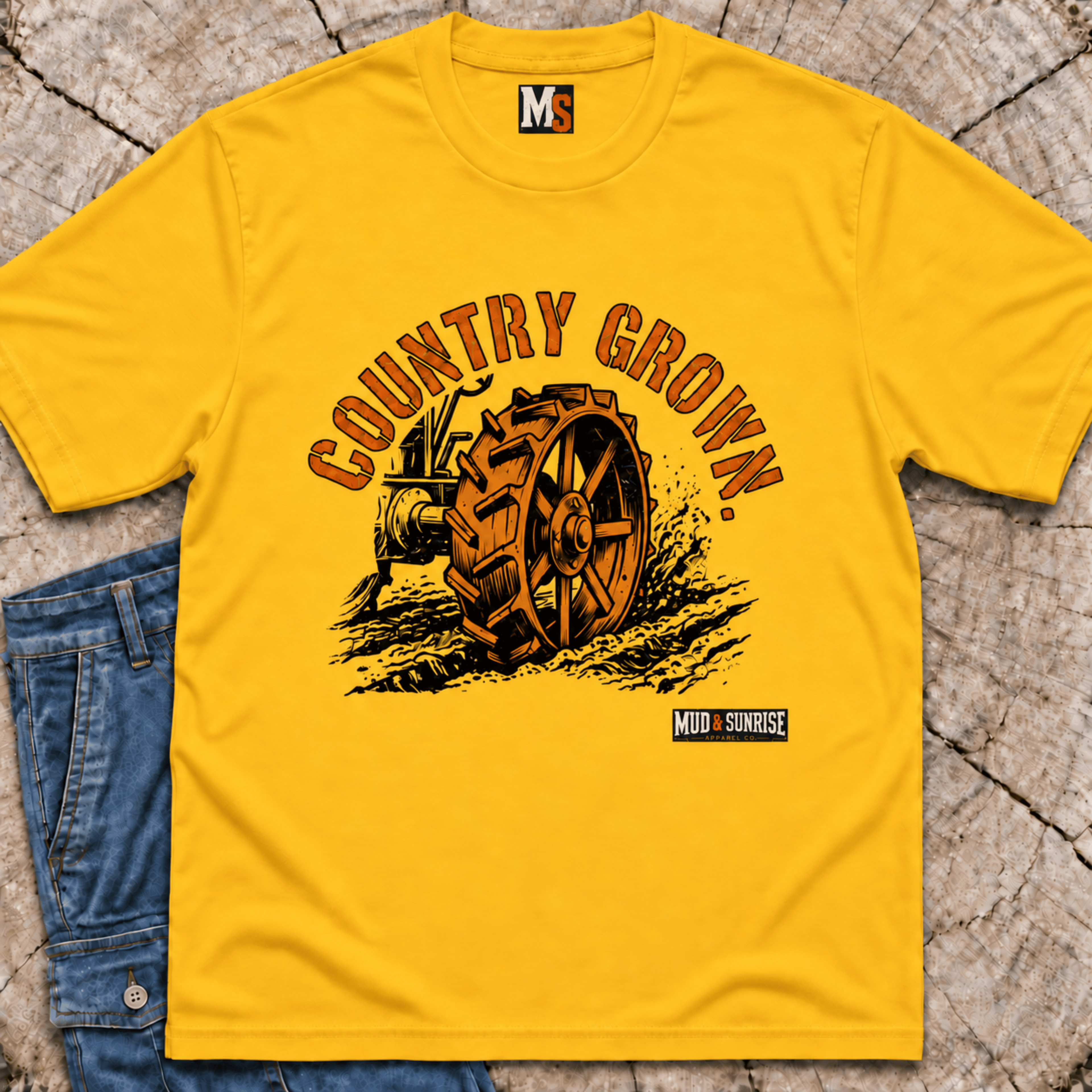 Country Grown - Mud & Sunrise T-shirt