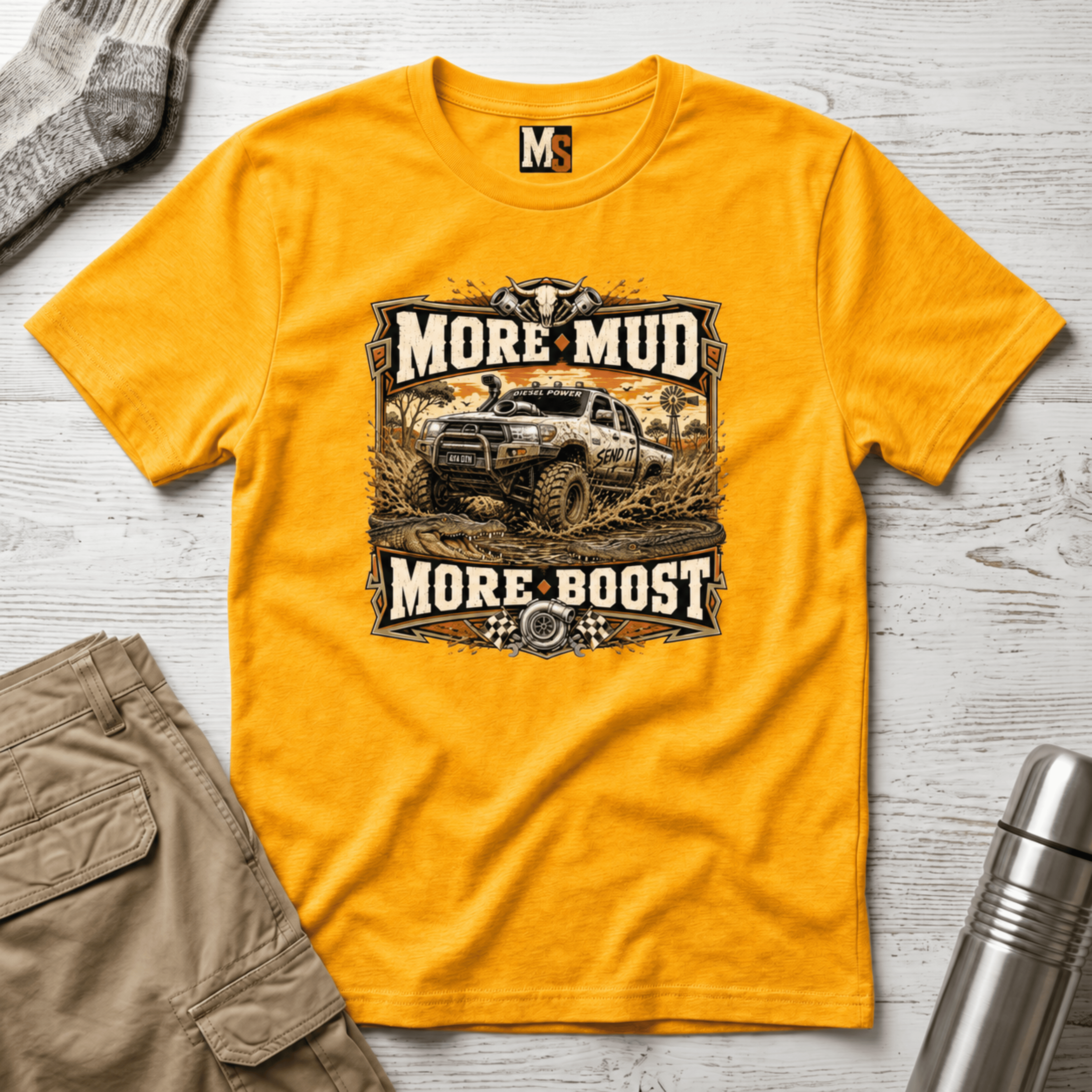 More mud, More Boost T-shirt