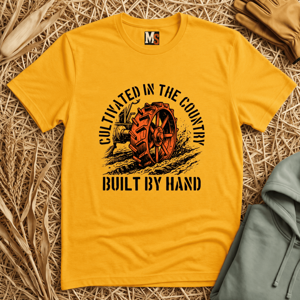 Cultivated in the Country — Built by Hand Vintage Tractor Tee