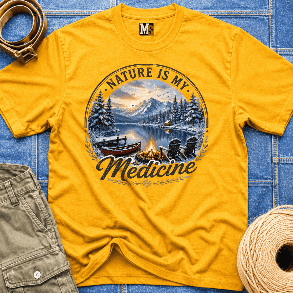 Nature is my Medicine - Winter T-shirt