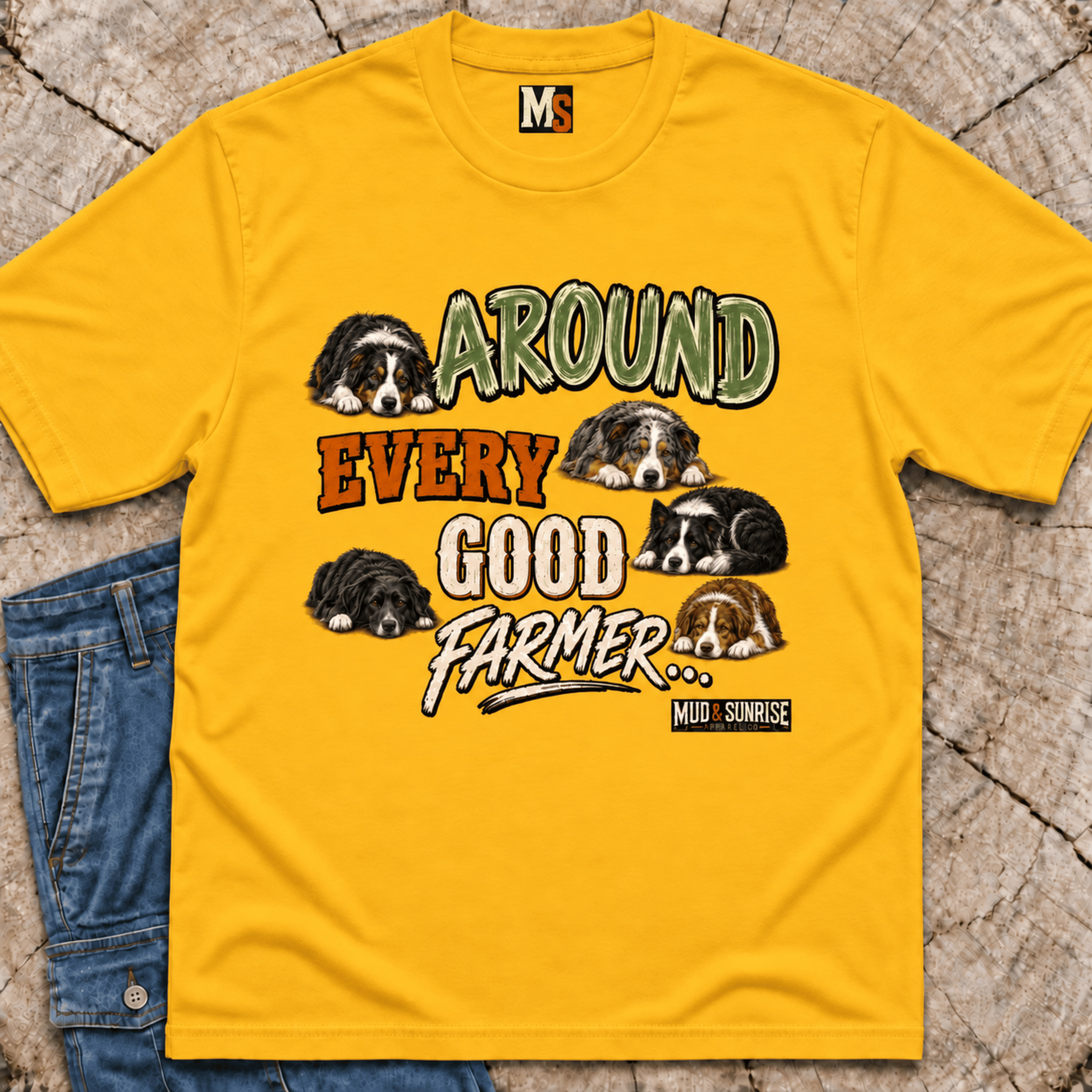 Around every good farmer T-shirt