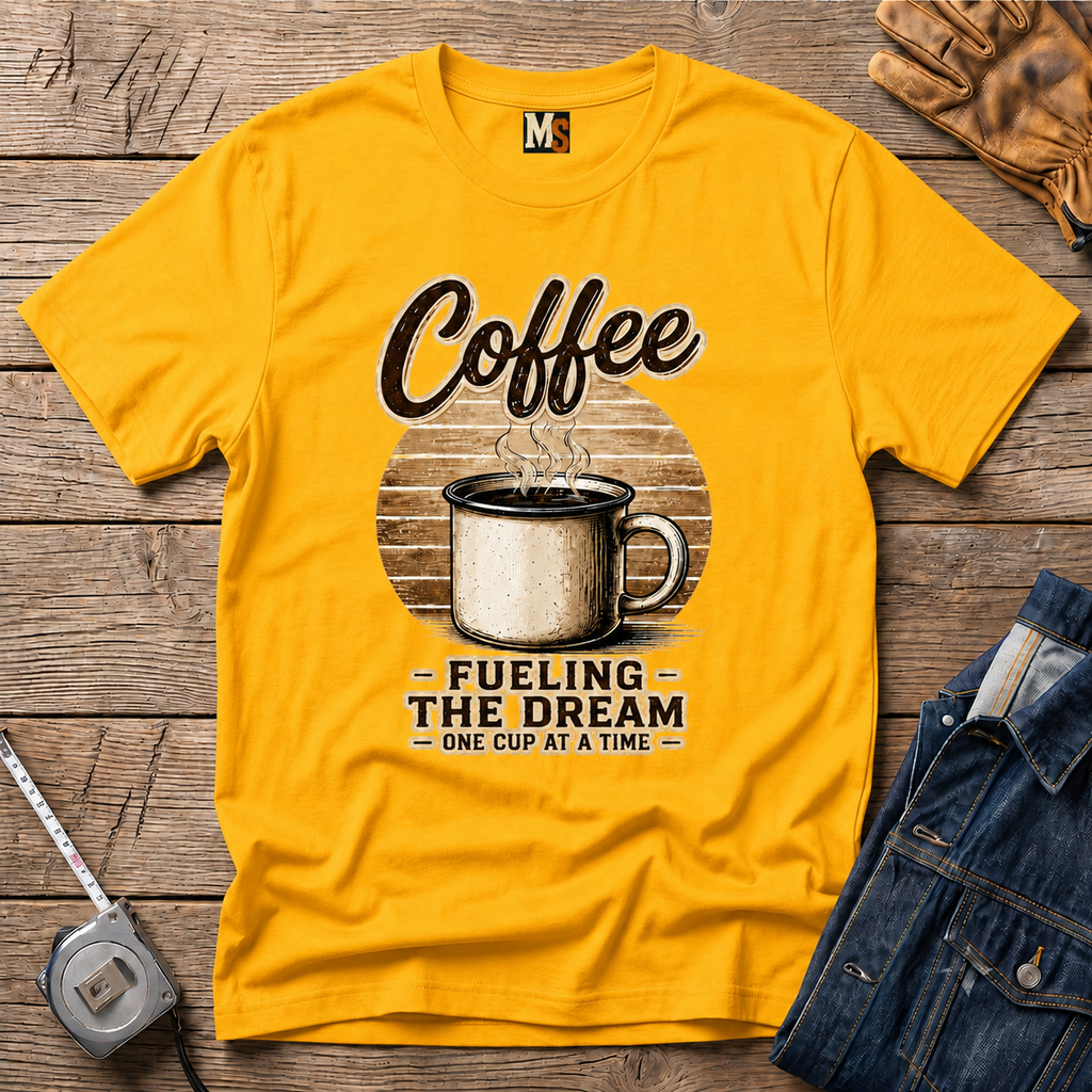 Coffee - fueling the dream T-shirt