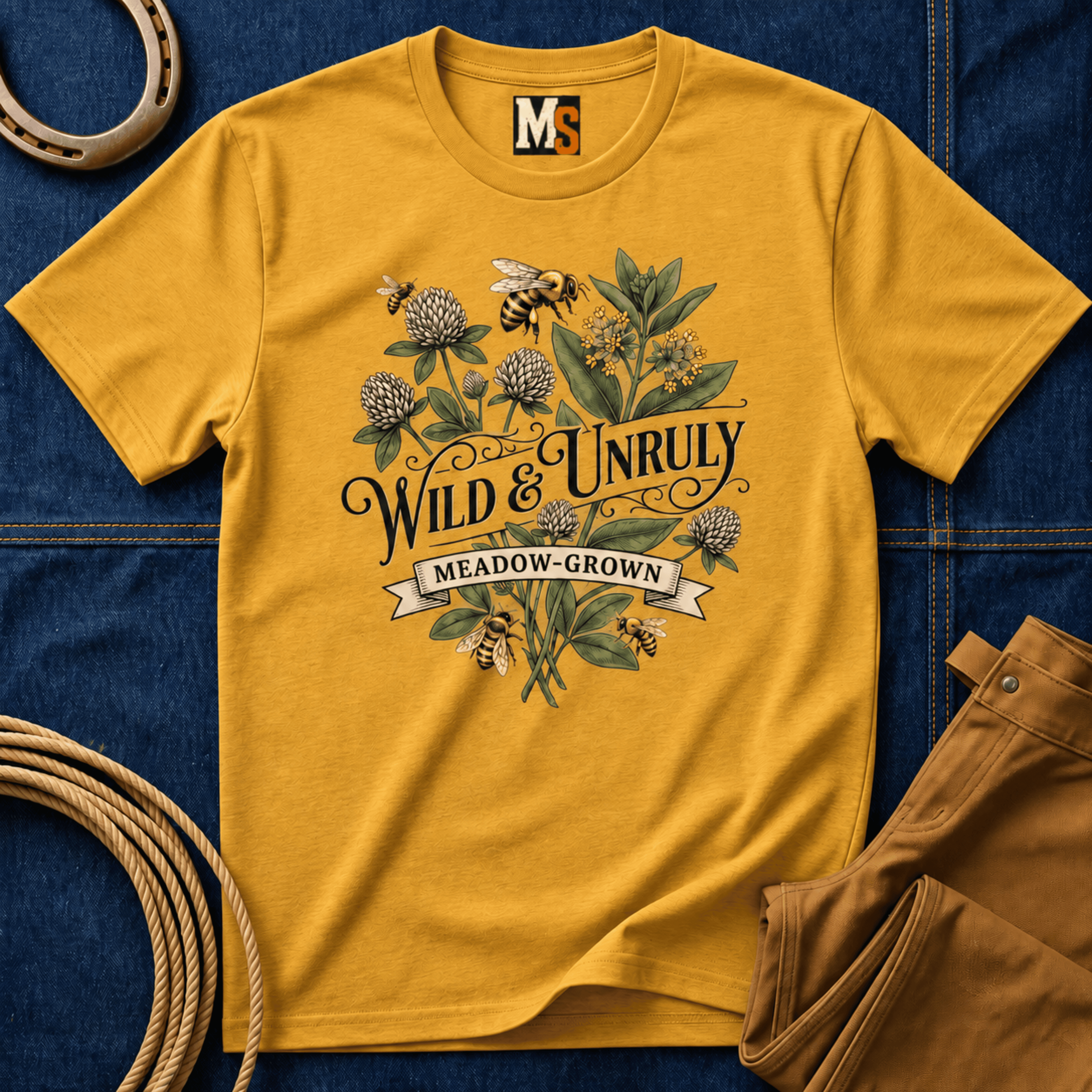 Wild & Unruly - meadow grown T-shirt