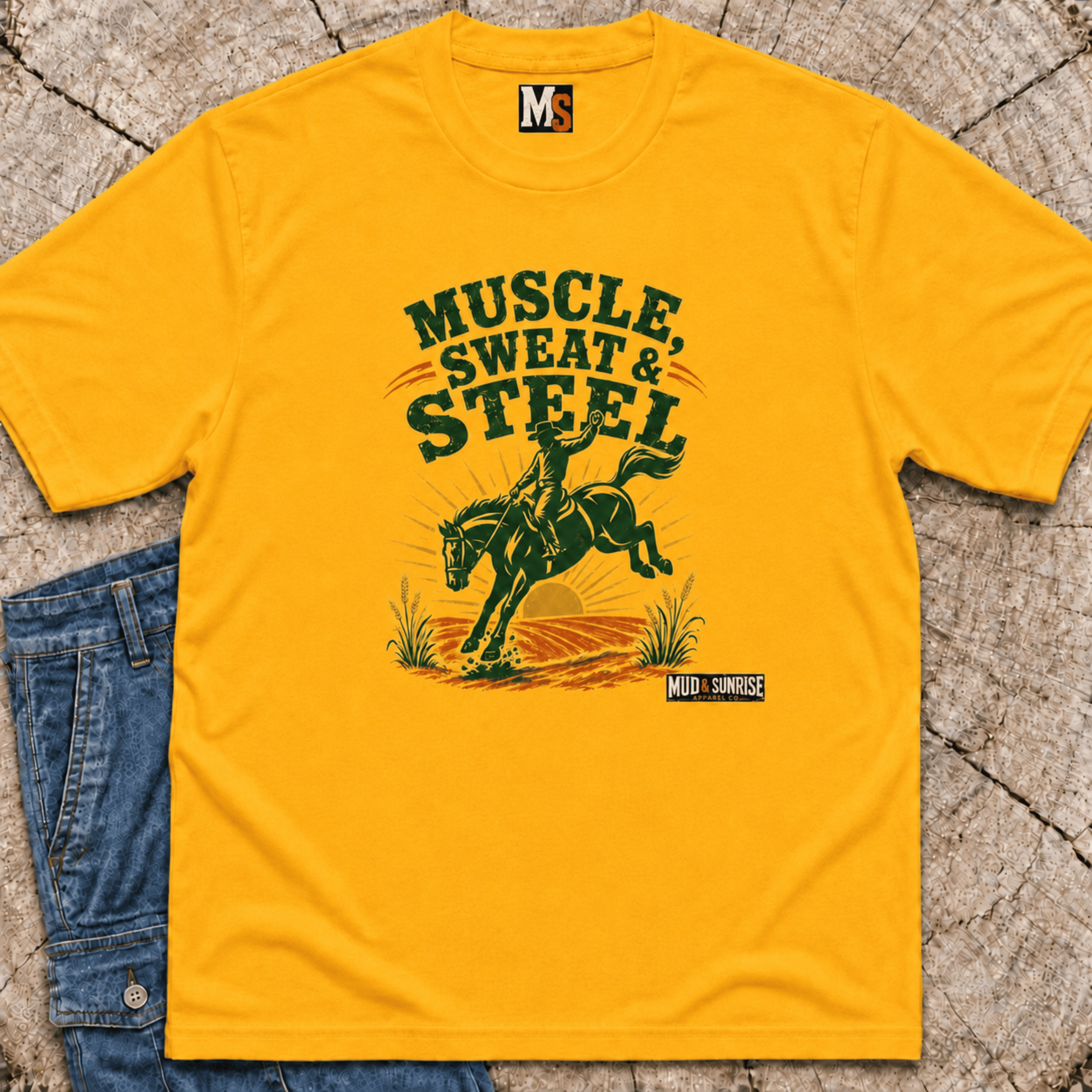 Muscle, Sweat & Steel T-shirt