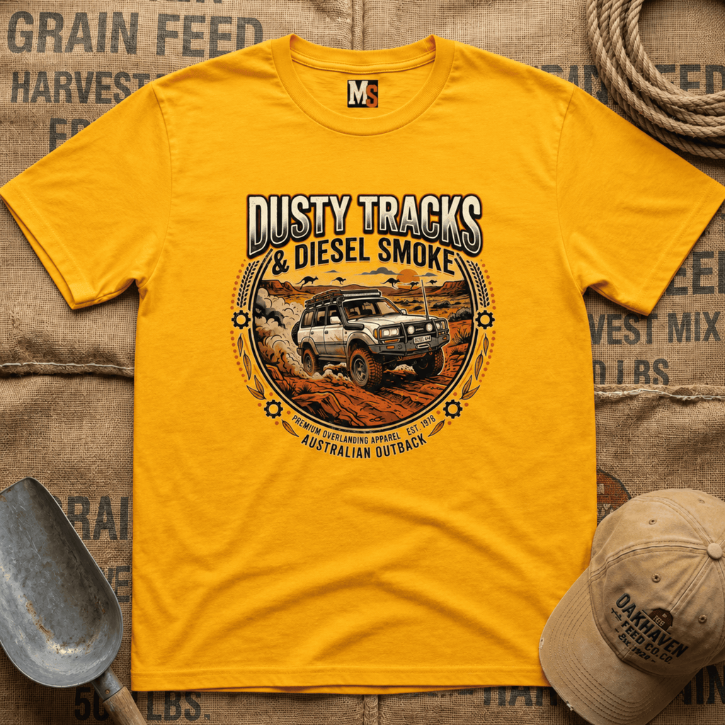 Dusty Tracks & Diesel Smoke T-shirt
