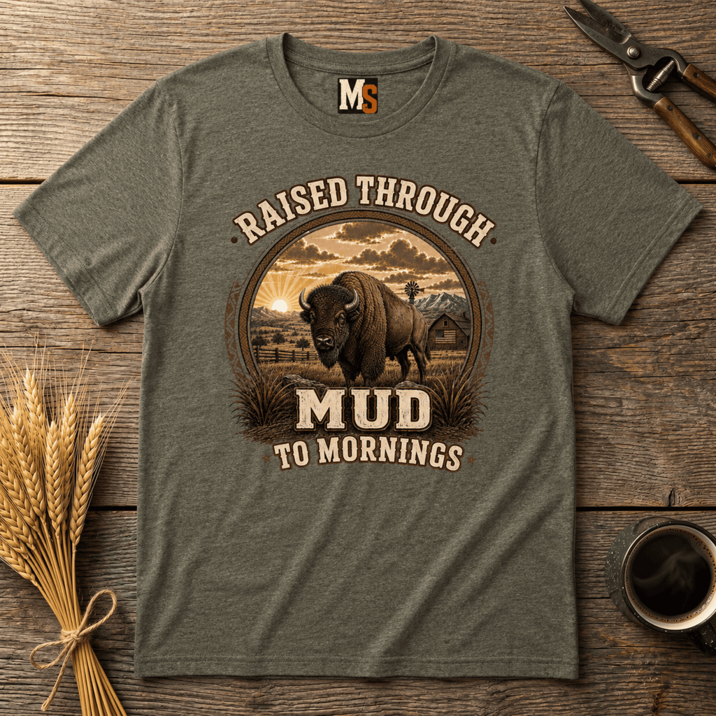 Raised through Mud to Mornings T-shirt