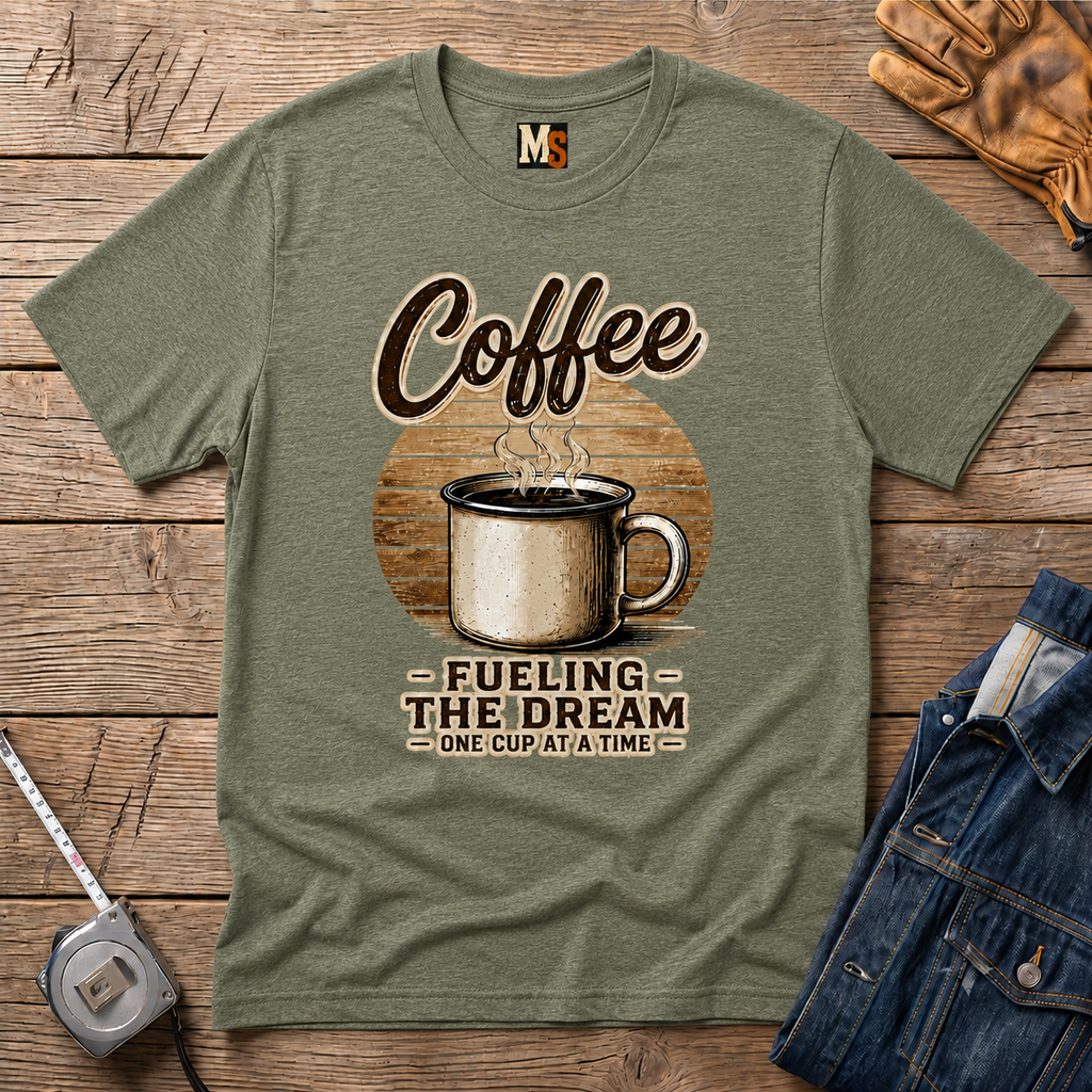 Coffee - fueling the dream T-shirt
