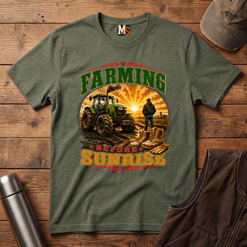 Farming before Sunrise T-Shirt