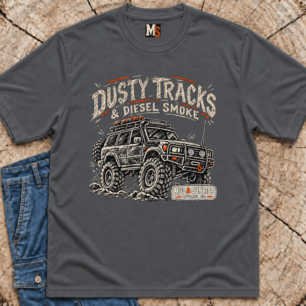 Dusty Tracks & Diesel Smoke T-shirt