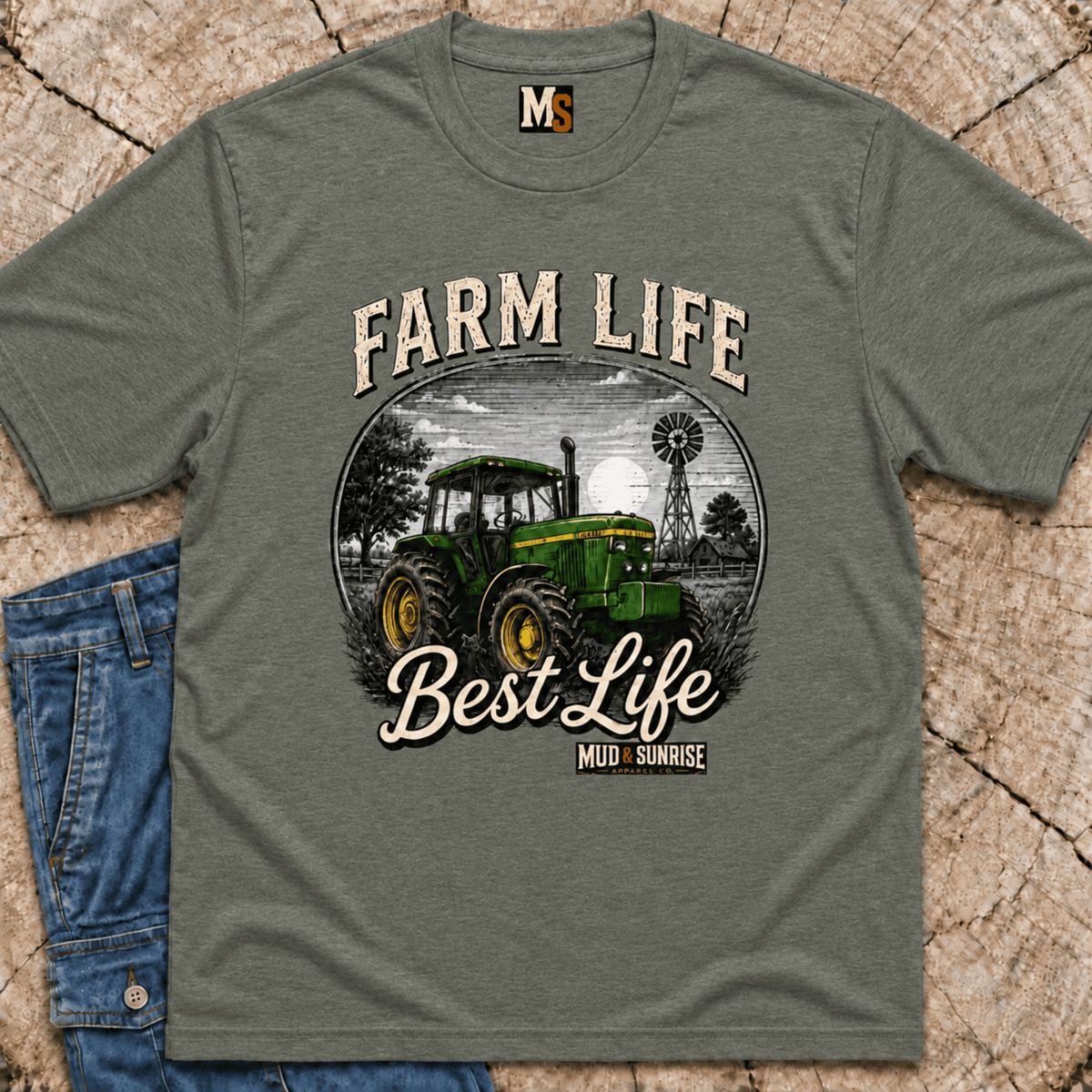 Farm life the best life2 T-shirt