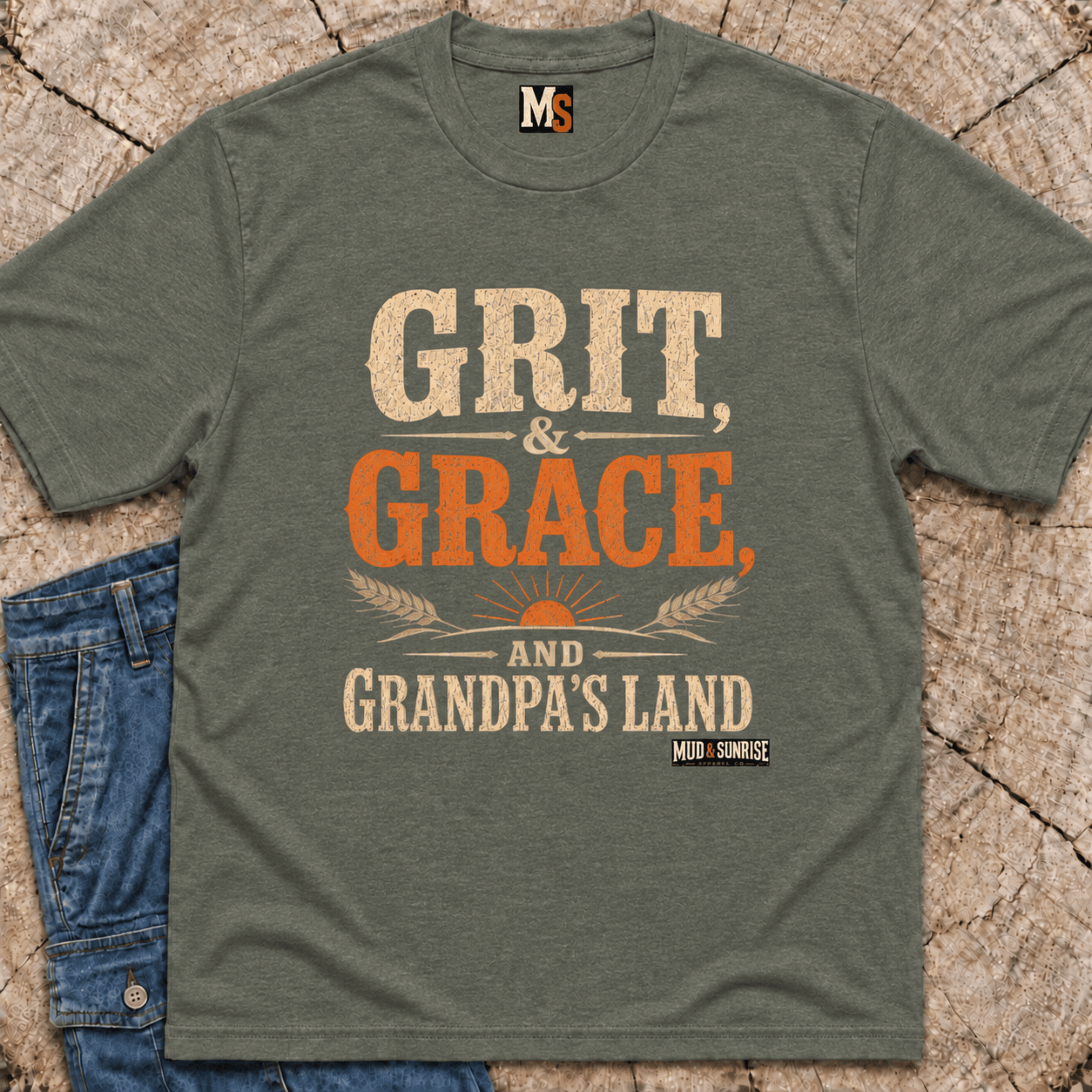 Grit & Grace and Grandpa's Land T-shirt