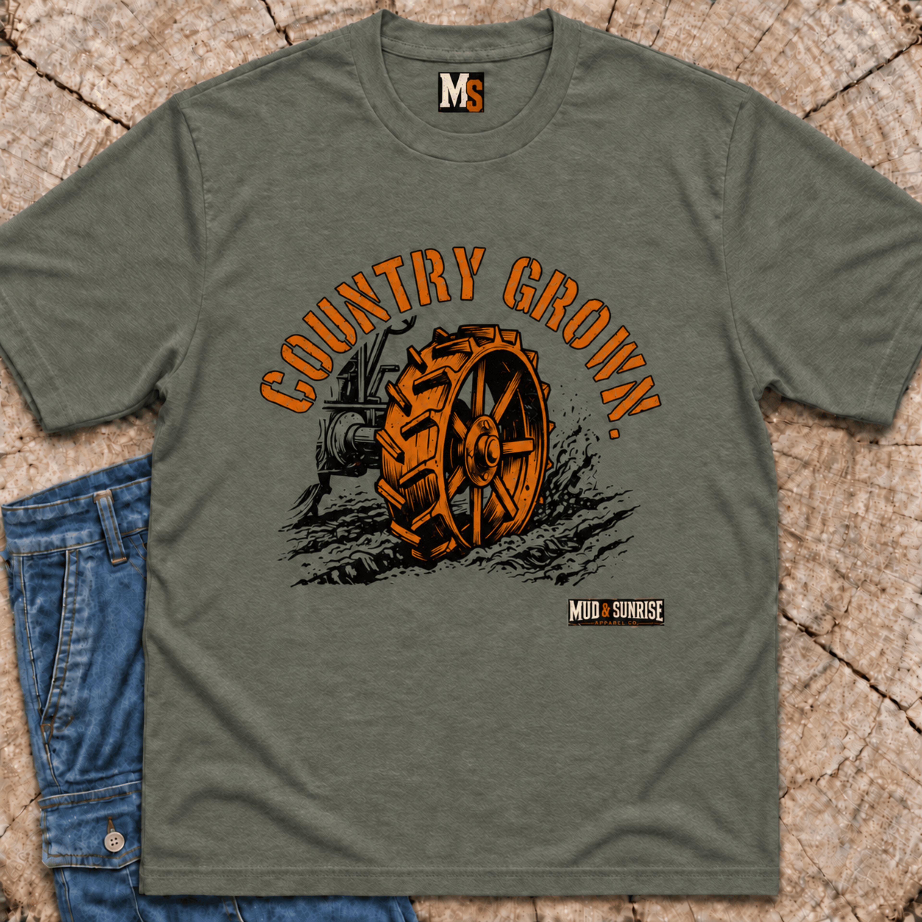 Country Grown - Mud & Sunrise T-shirt