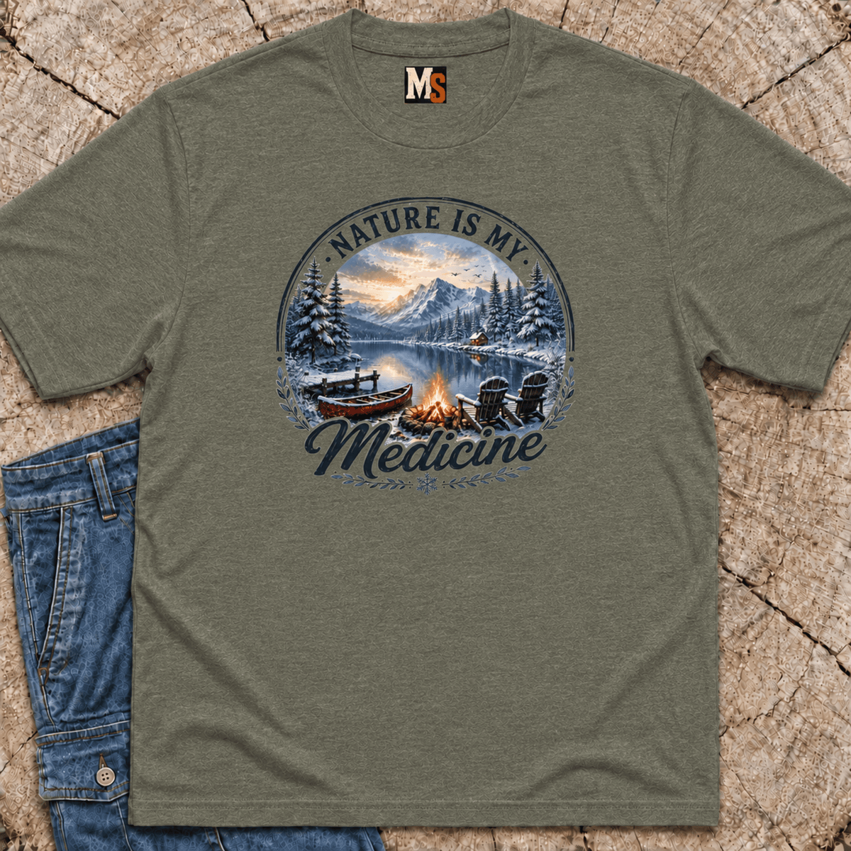 Nature is my Medicine - Winter T-shirt
