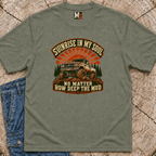 Sunrise in my Soul, no matter how deep the mud T-shirt