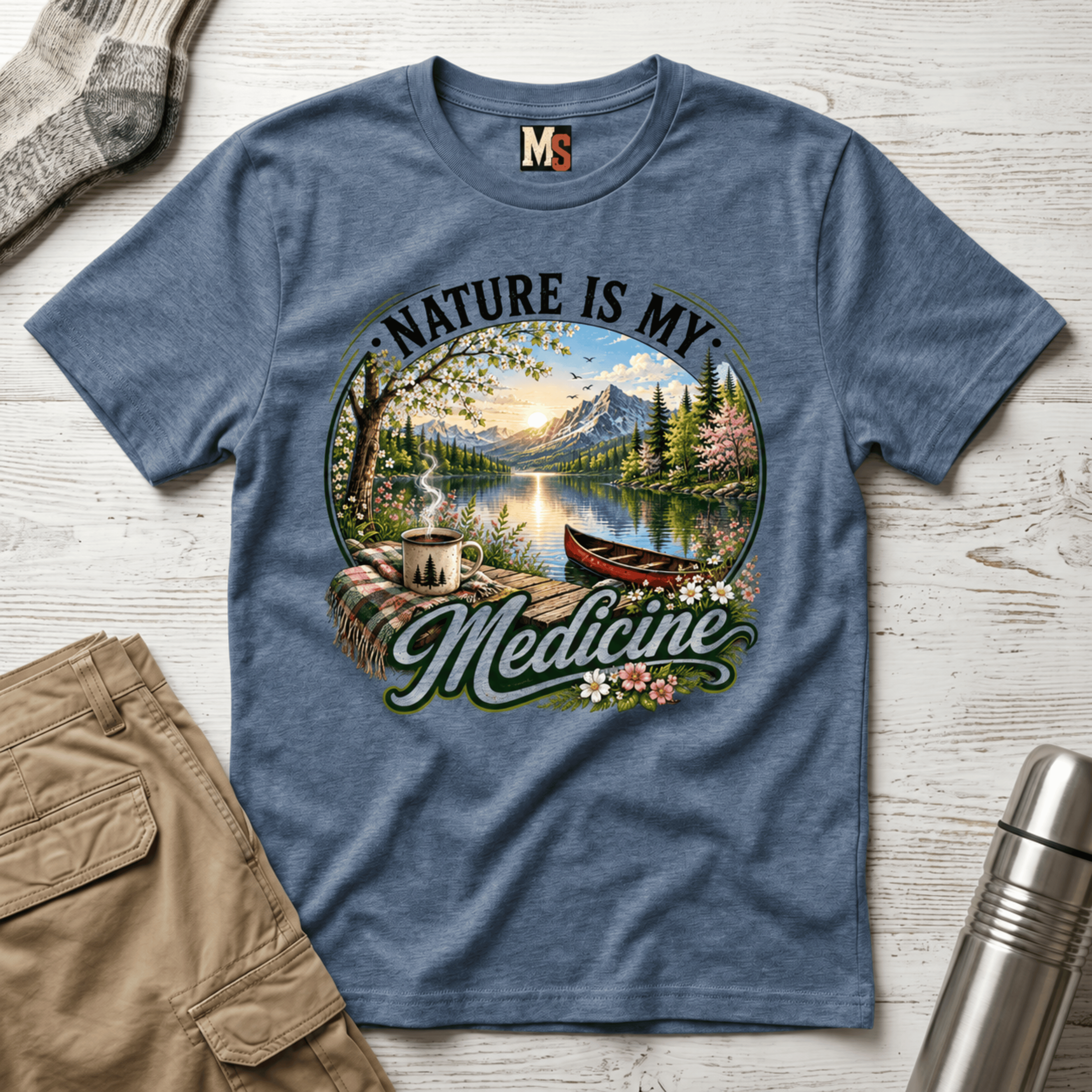 Nature is my medicine - Spring T-shirt