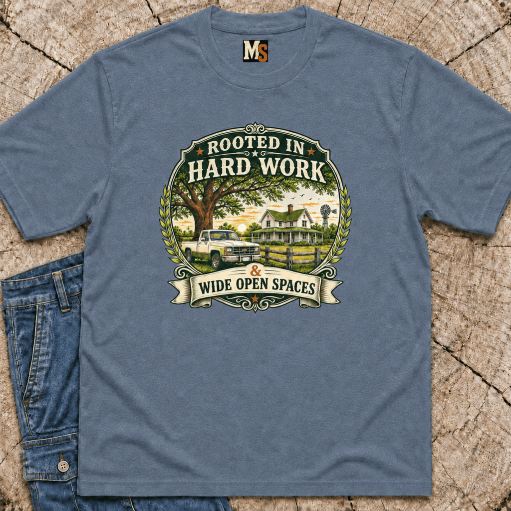 Rooted in hard work T-shirt