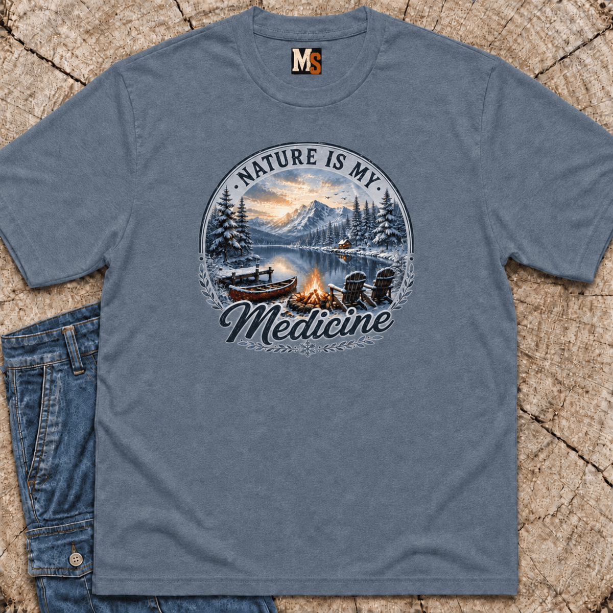 Nature is my Medicine - Winter T-shirt