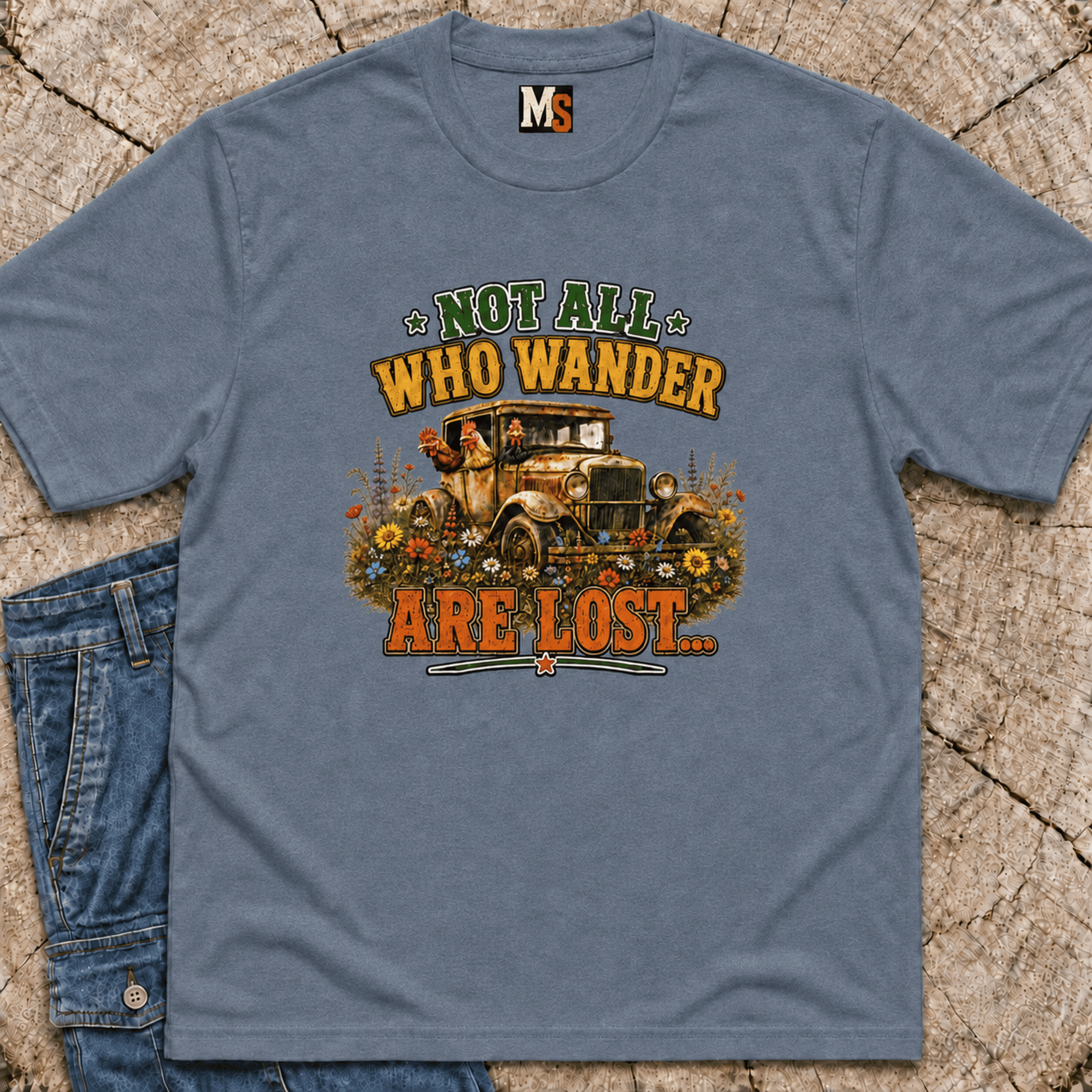 Not all who wander are lost T-shirt