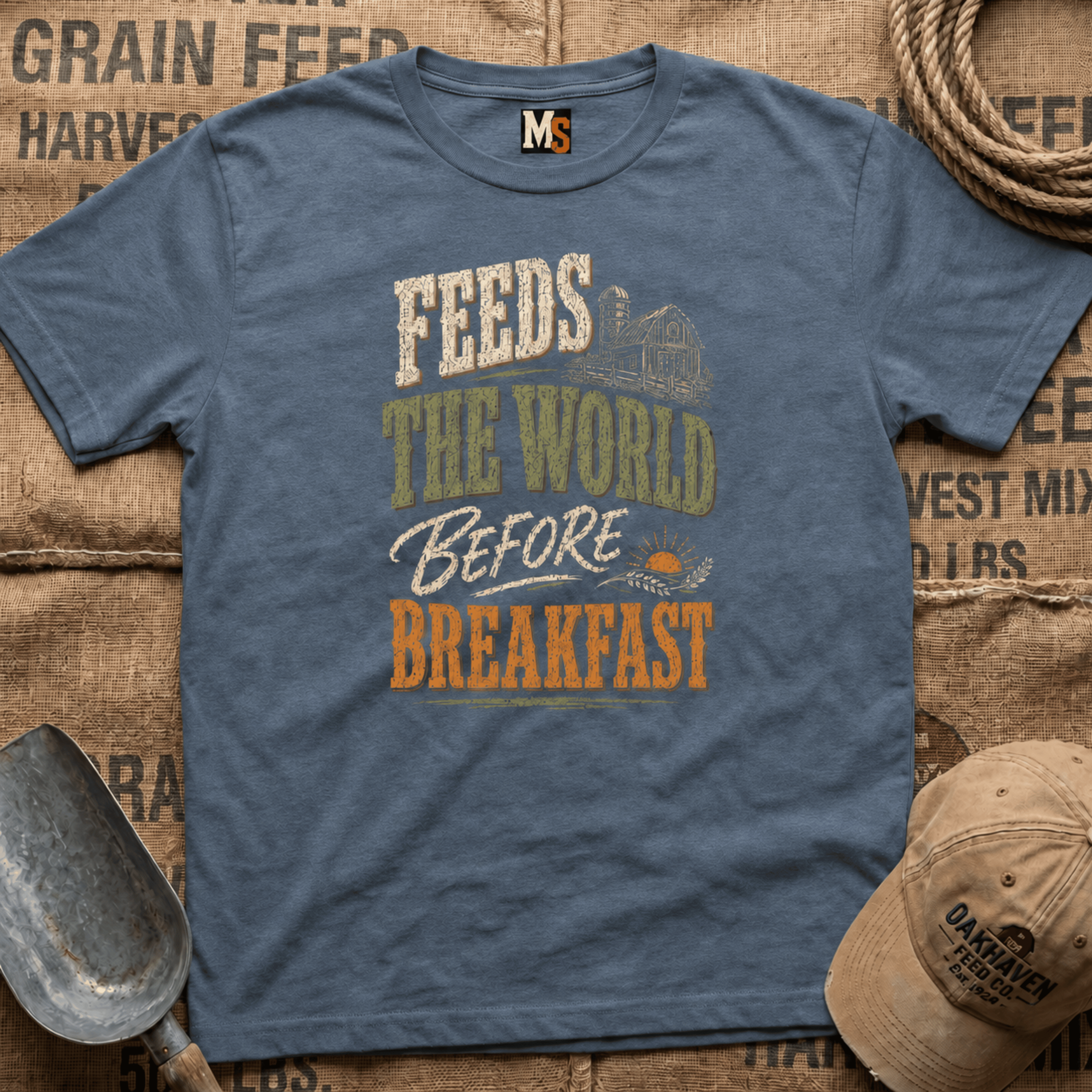 Feeds the World Before Breakfast T-shirt