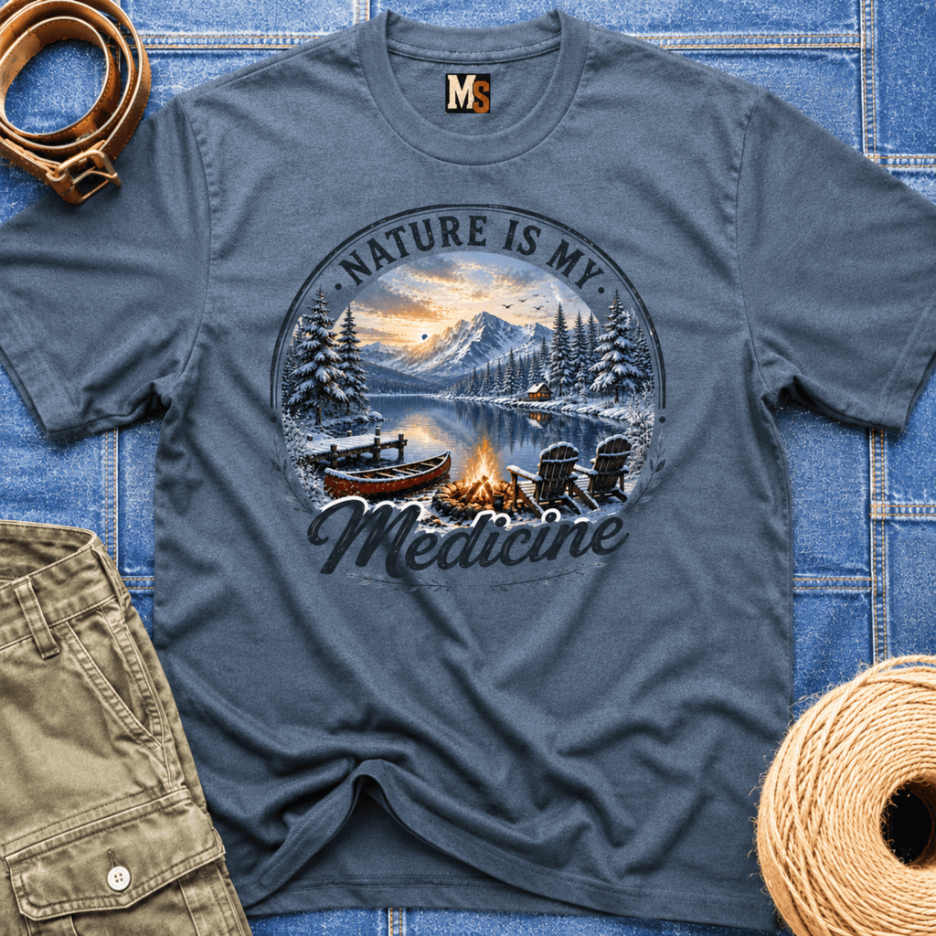Nature is my Medicine - Winter T-shirt