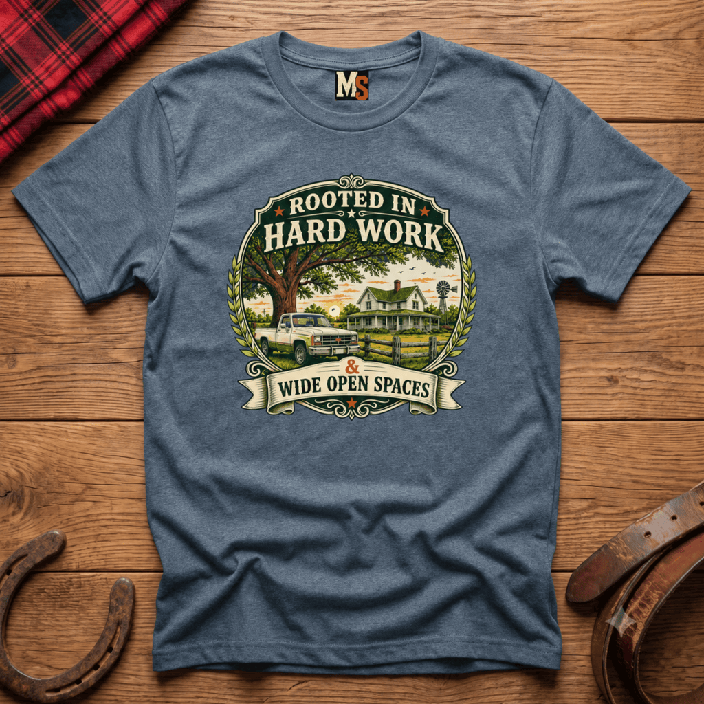 Rooted in hard work T-shirt
