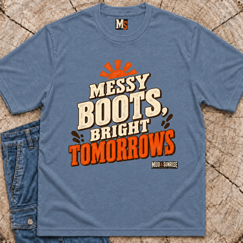 Messy Boots Bright Tomorrows T-Shirt