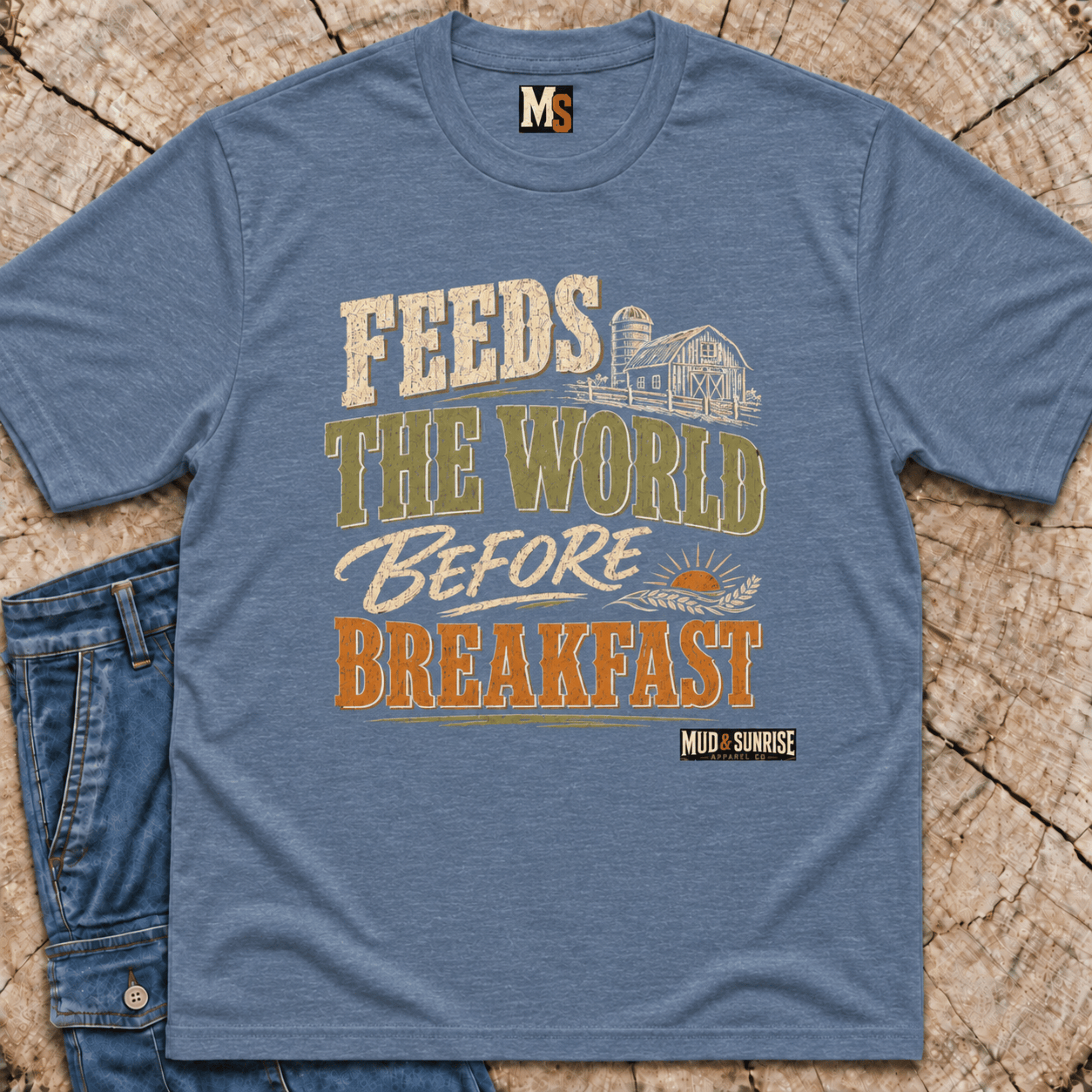Feeds the World Before Breakfast T-shirt