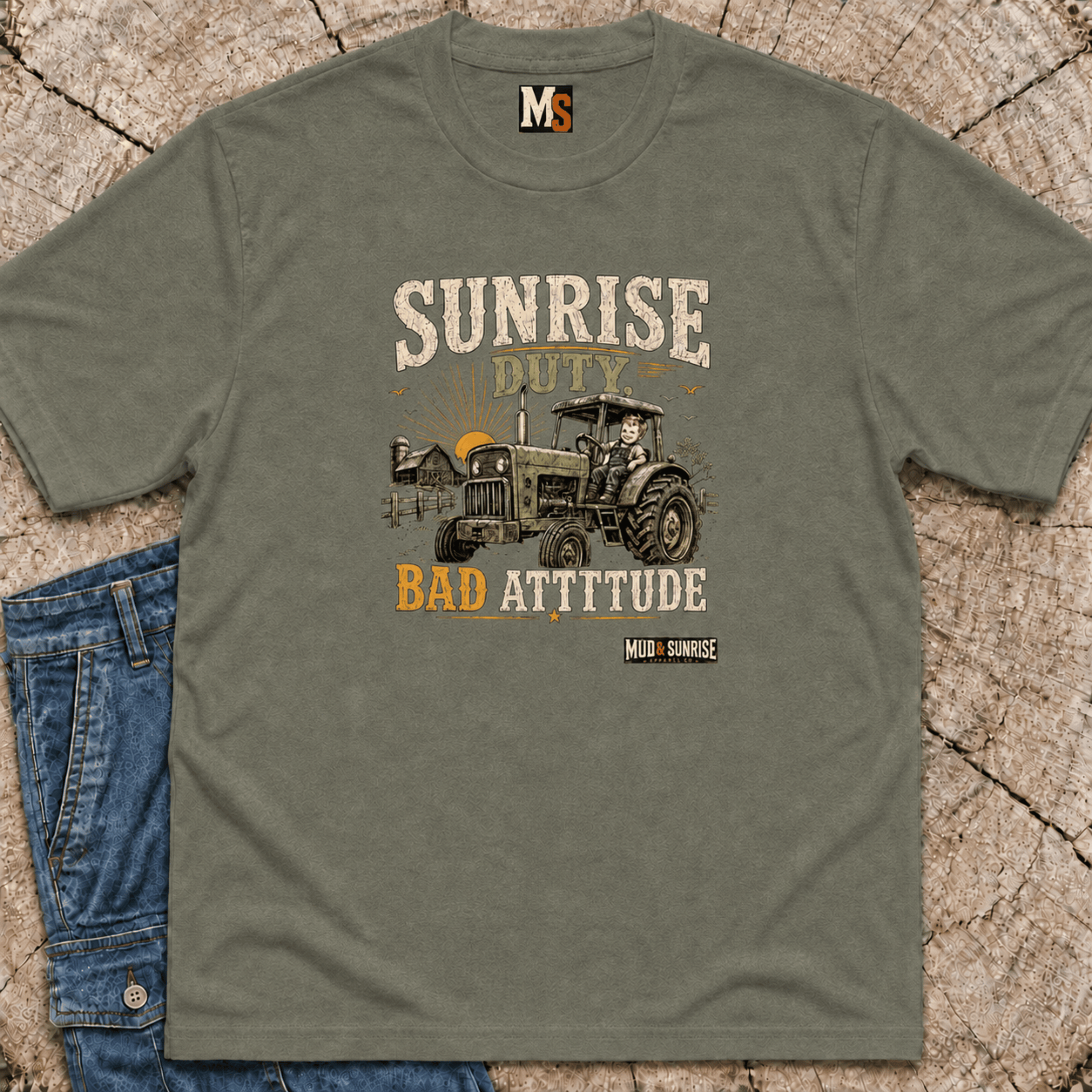 Sunrise Duty & Bad Attitude T-shirt
