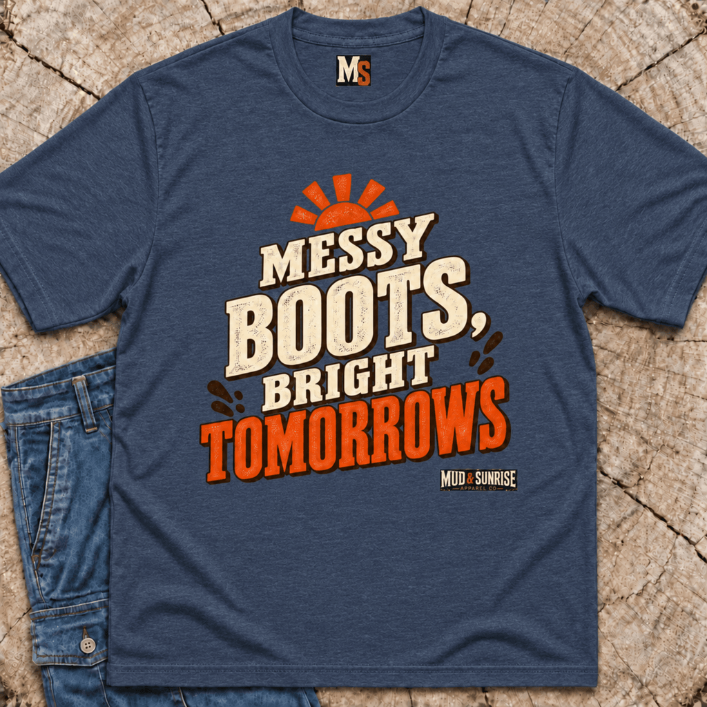Messy Boots Bright Tomorrows T-Shirt