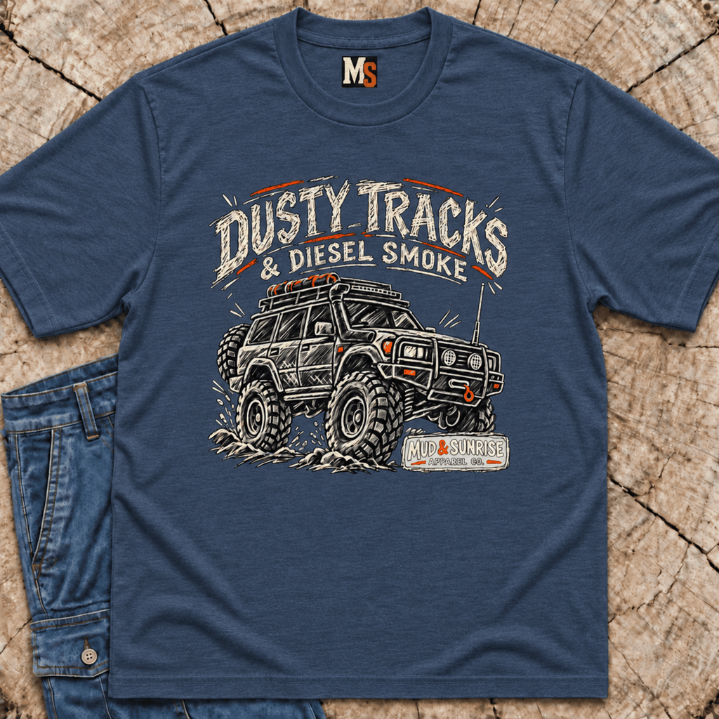 Dusty Tracks & Diesel Smoke T-shirt