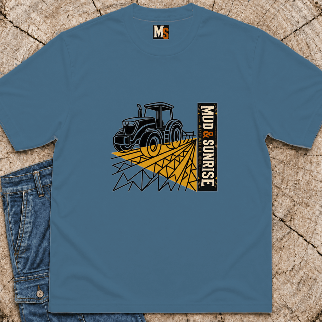 Tractor 'Mud & Sunrise' T‑Shirt