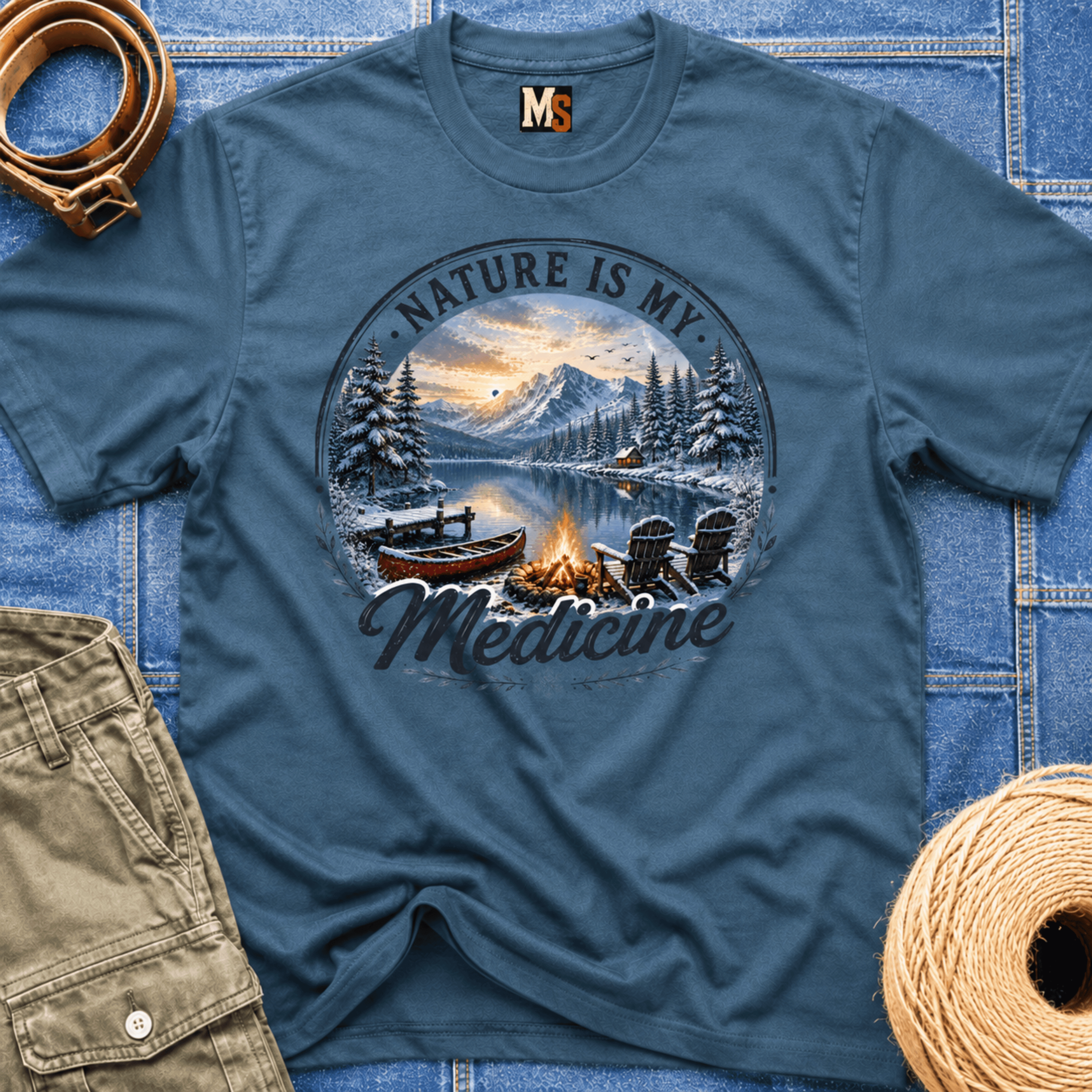 Nature is my Medicine - Winter T-shirt