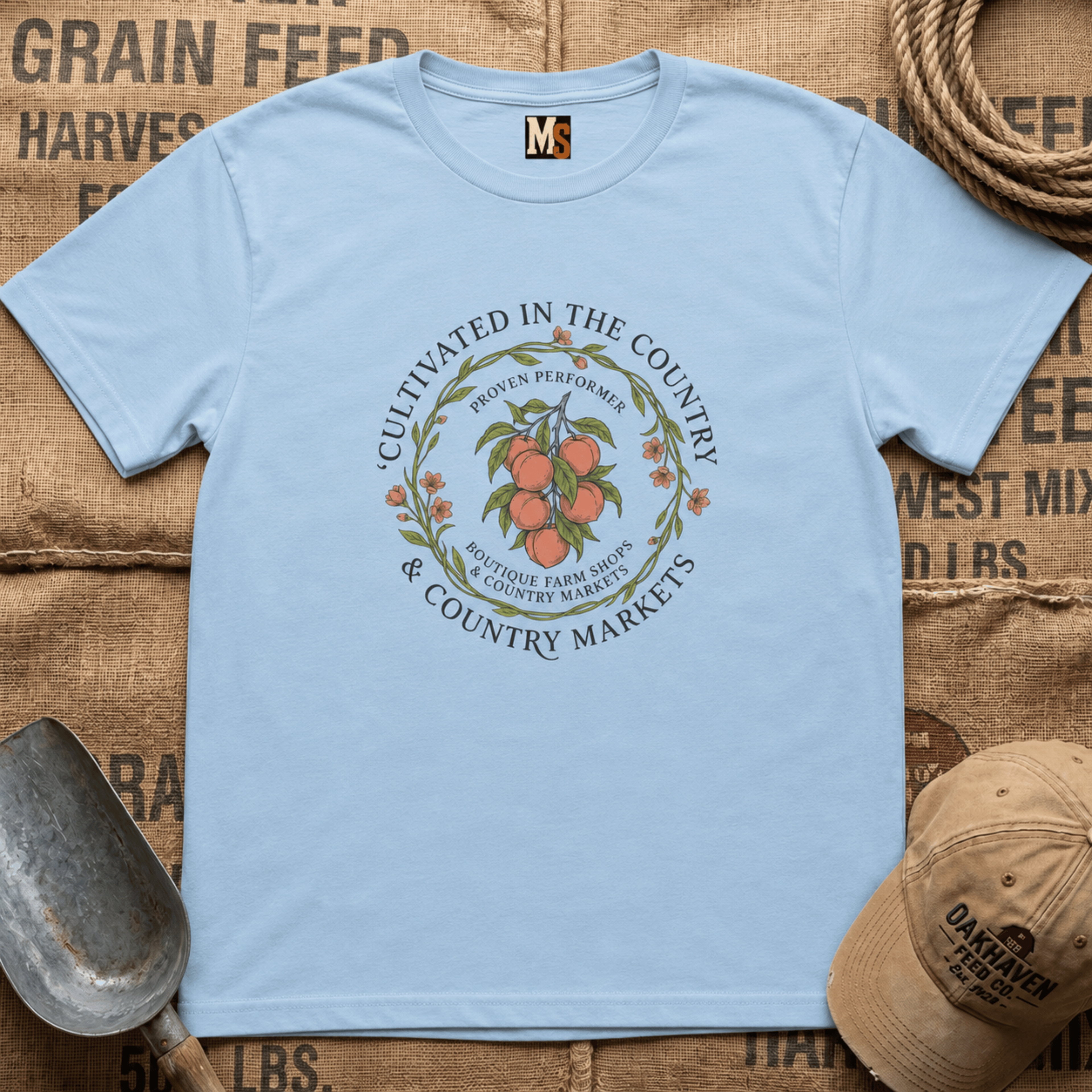 Cultivated in the country & Country Markets T-shirt