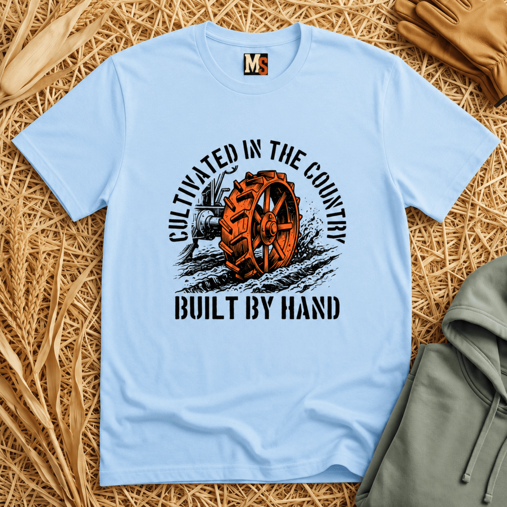 Cultivated in the Country — Built by Hand Vintage Tractor Tee